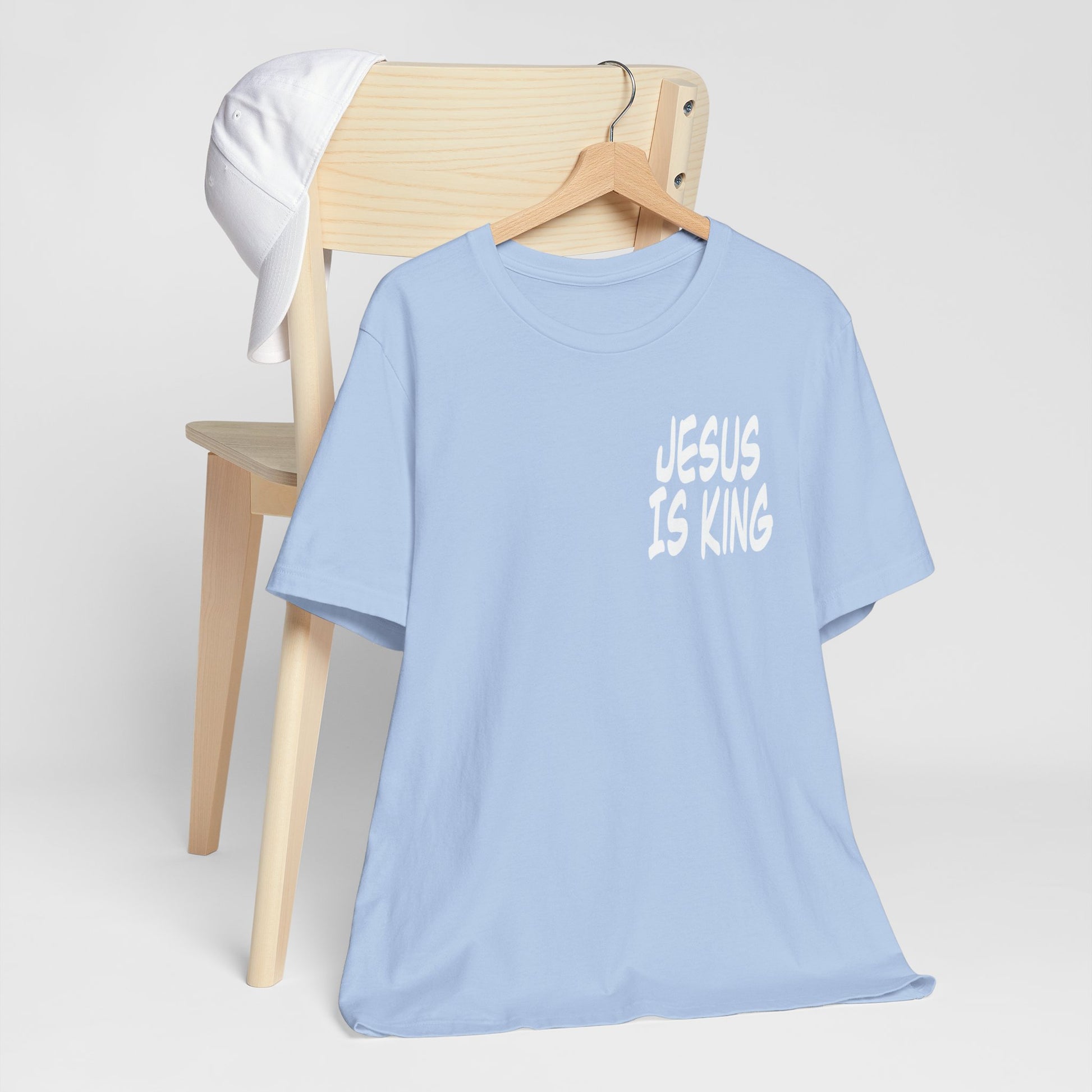 Jesus is king Short Sleeve Tee - Kingdom Culture Threads