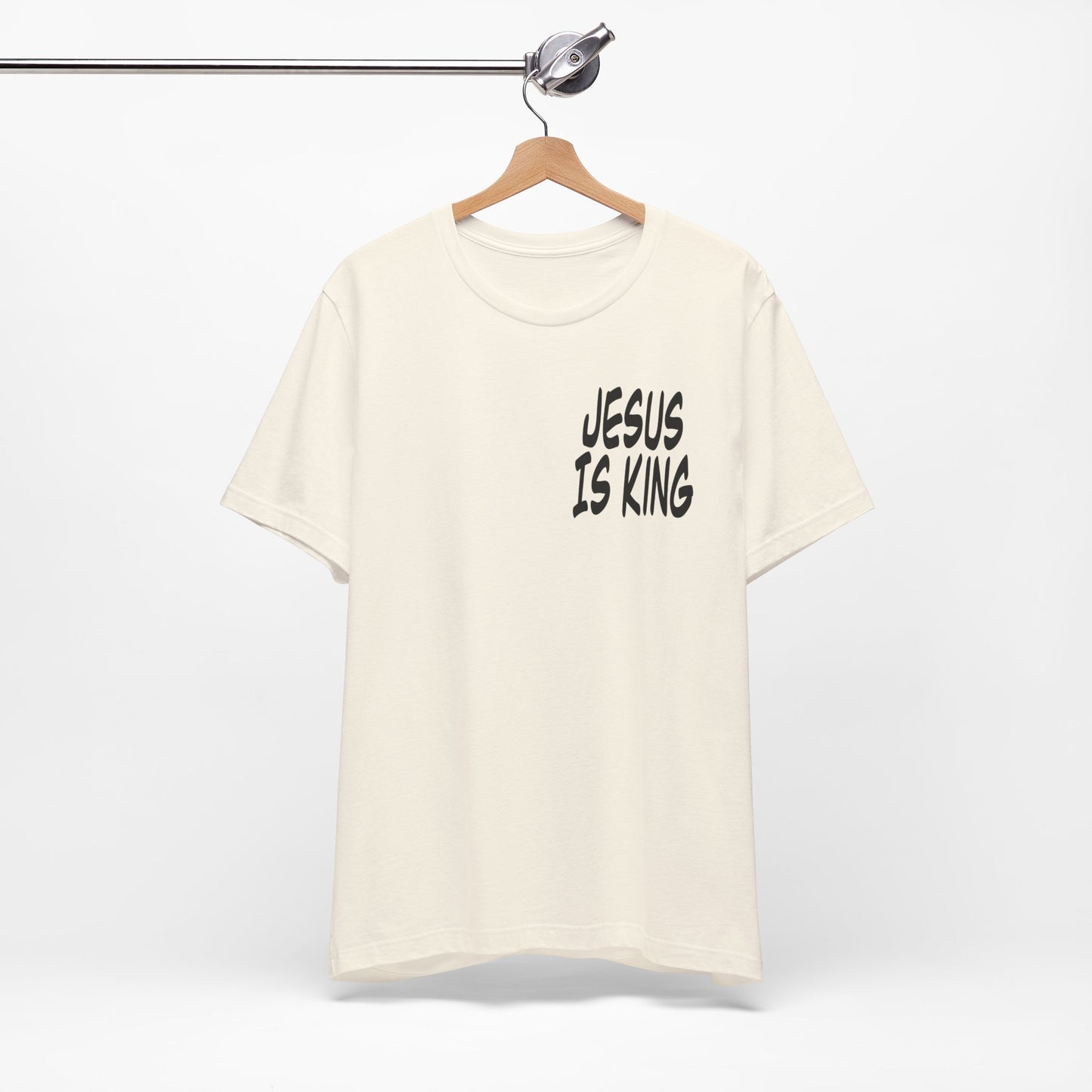 Jesus is king Short Sleeve Tee - Kingdom Culture Threads