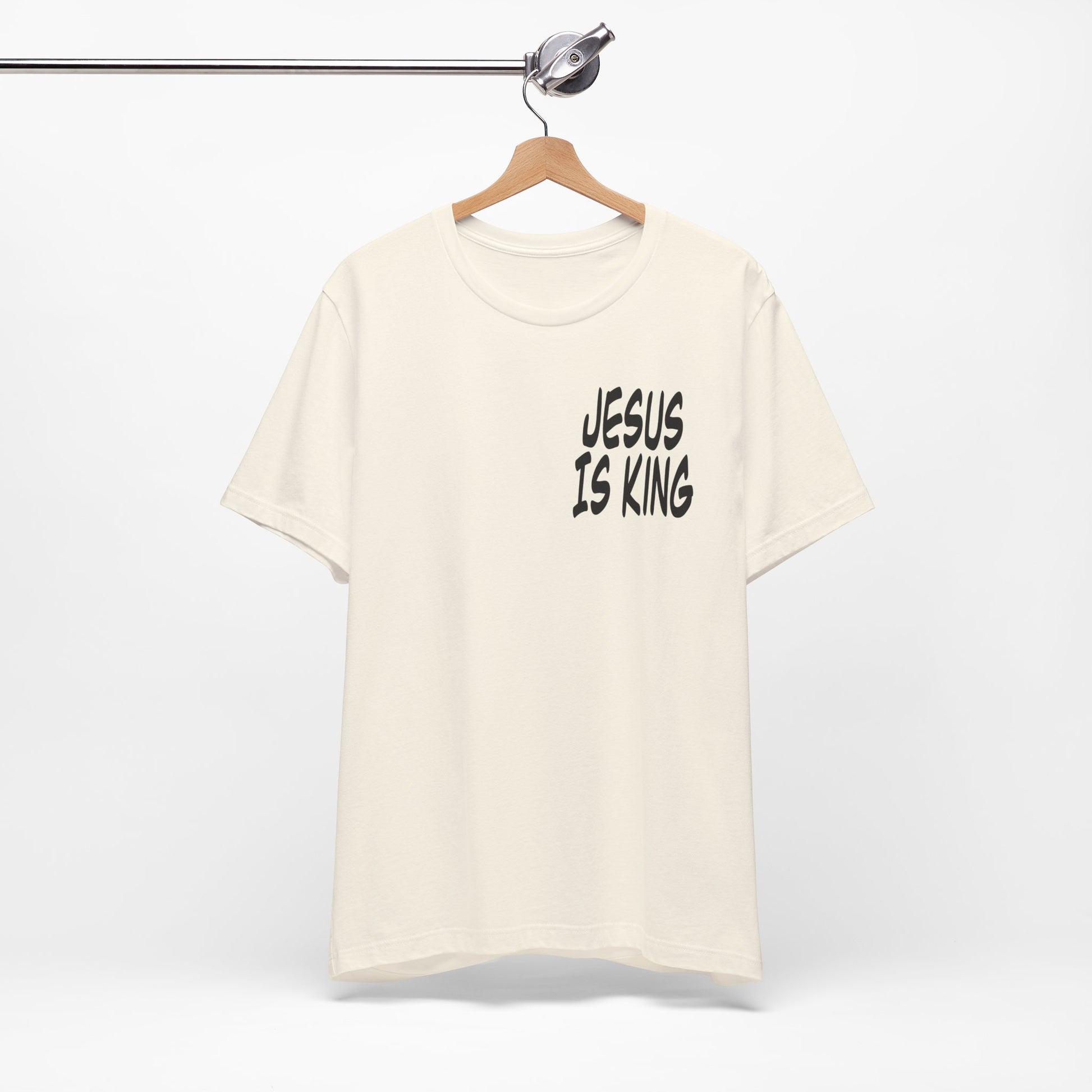 Jesus is king Short Sleeve Tee - Kingdom Culture Threads