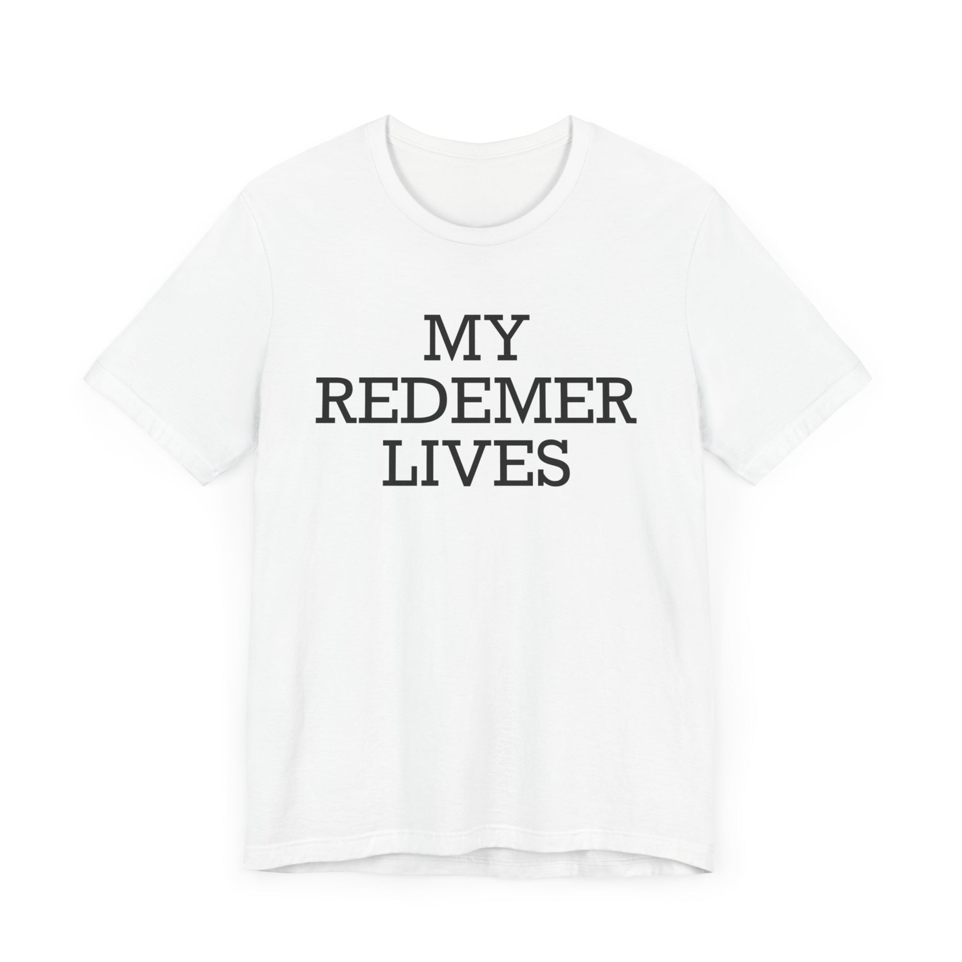 My Redemer Lives Short Sleeve Tee - Kingdom Culture Threads