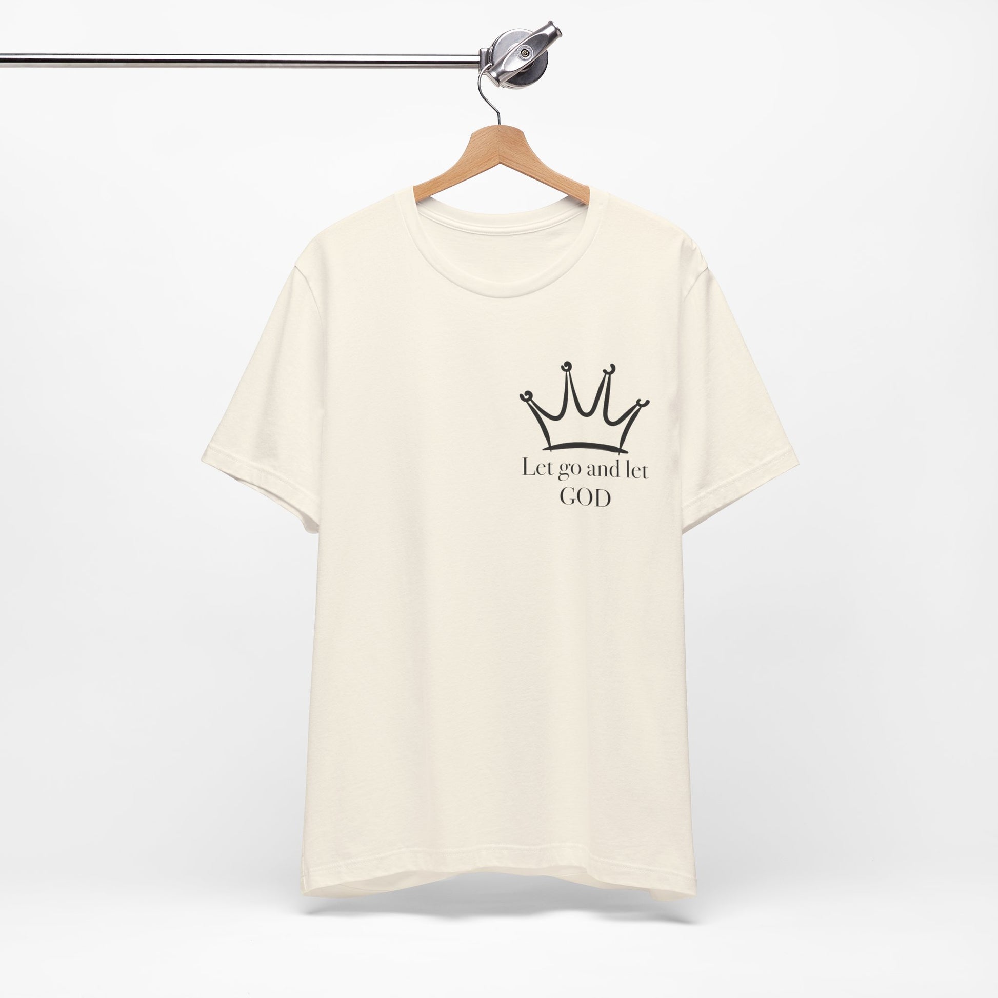 Let Go And Let God Short Sleeve Tee - Kingdom Culture Threads