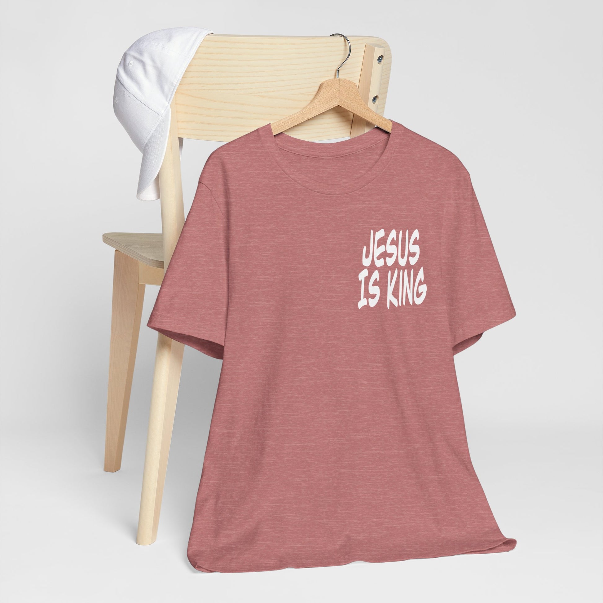 Jesus is king Short Sleeve Tee - Kingdom Culture Threads