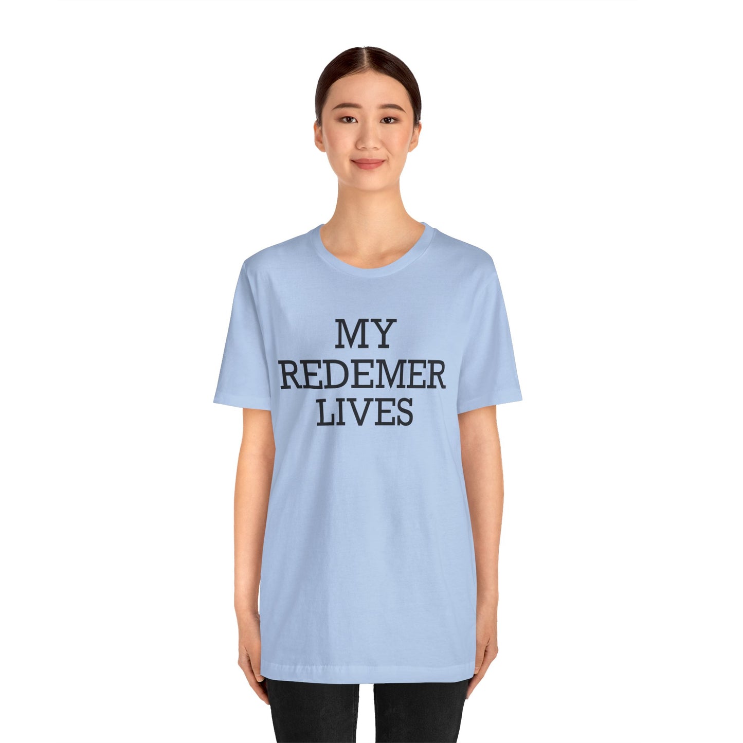 My Redemer Lives Short Sleeve Tee - Kingdom Culture Threads