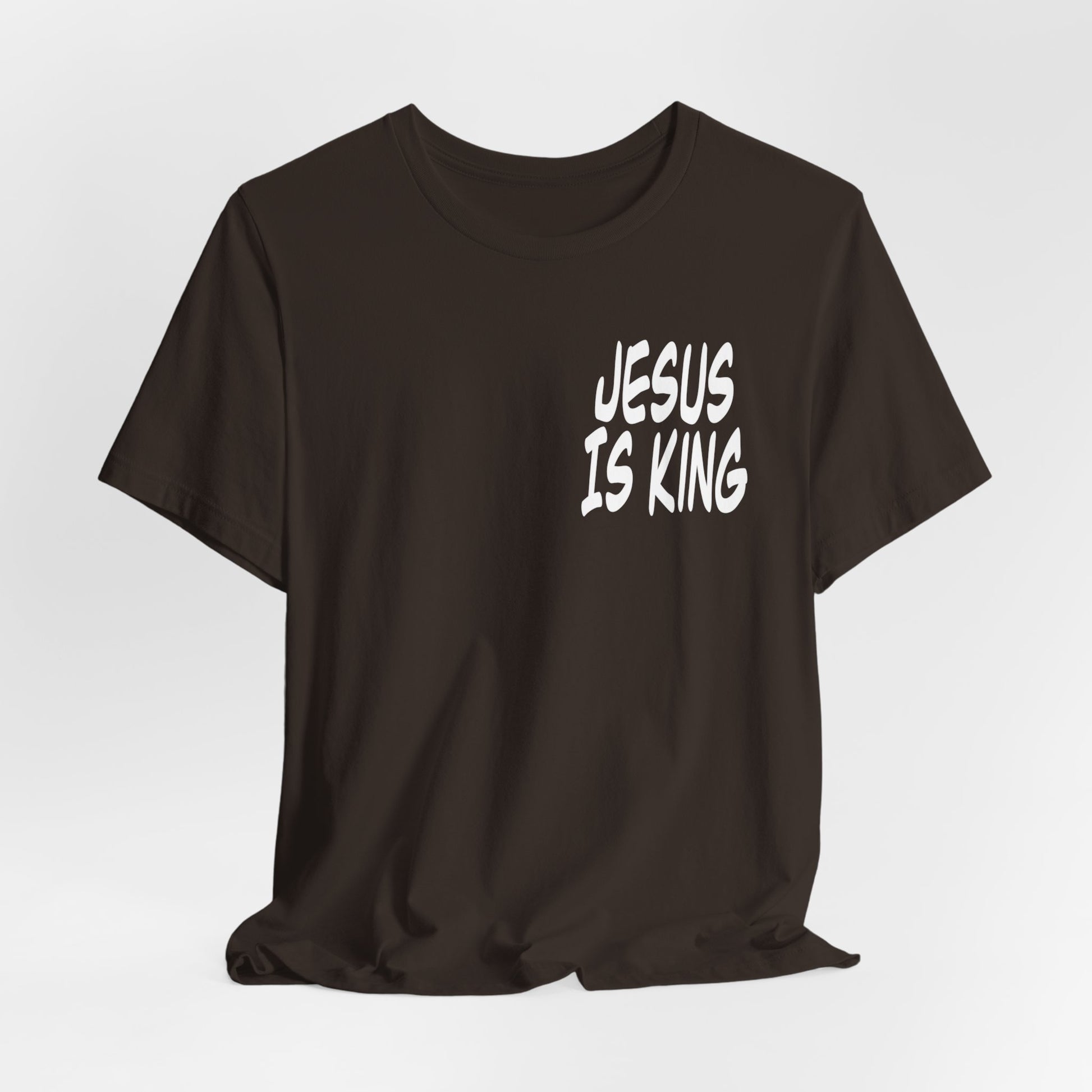 Jesus is king Short Sleeve Tee - Kingdom Culture Threads