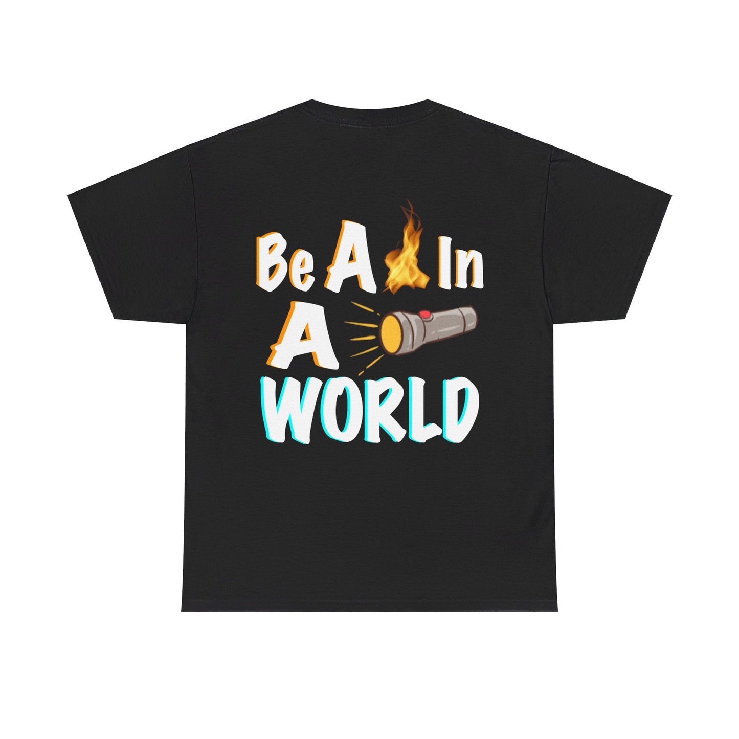 Be A Light Heavy Cotton Tee - Kingdom Culture Threads