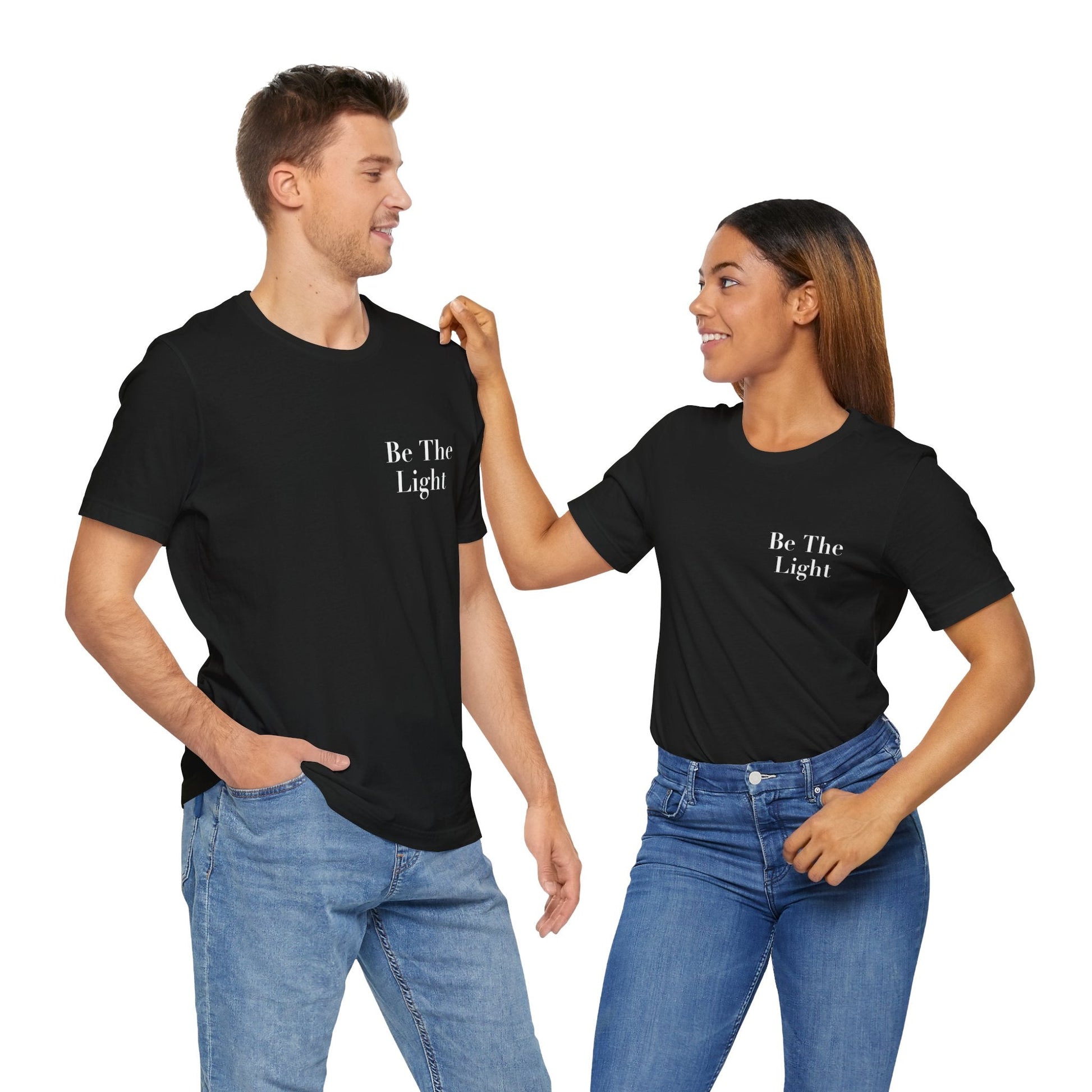 Be The Light Short Sleeve Tee - Kingdom Culture Threads