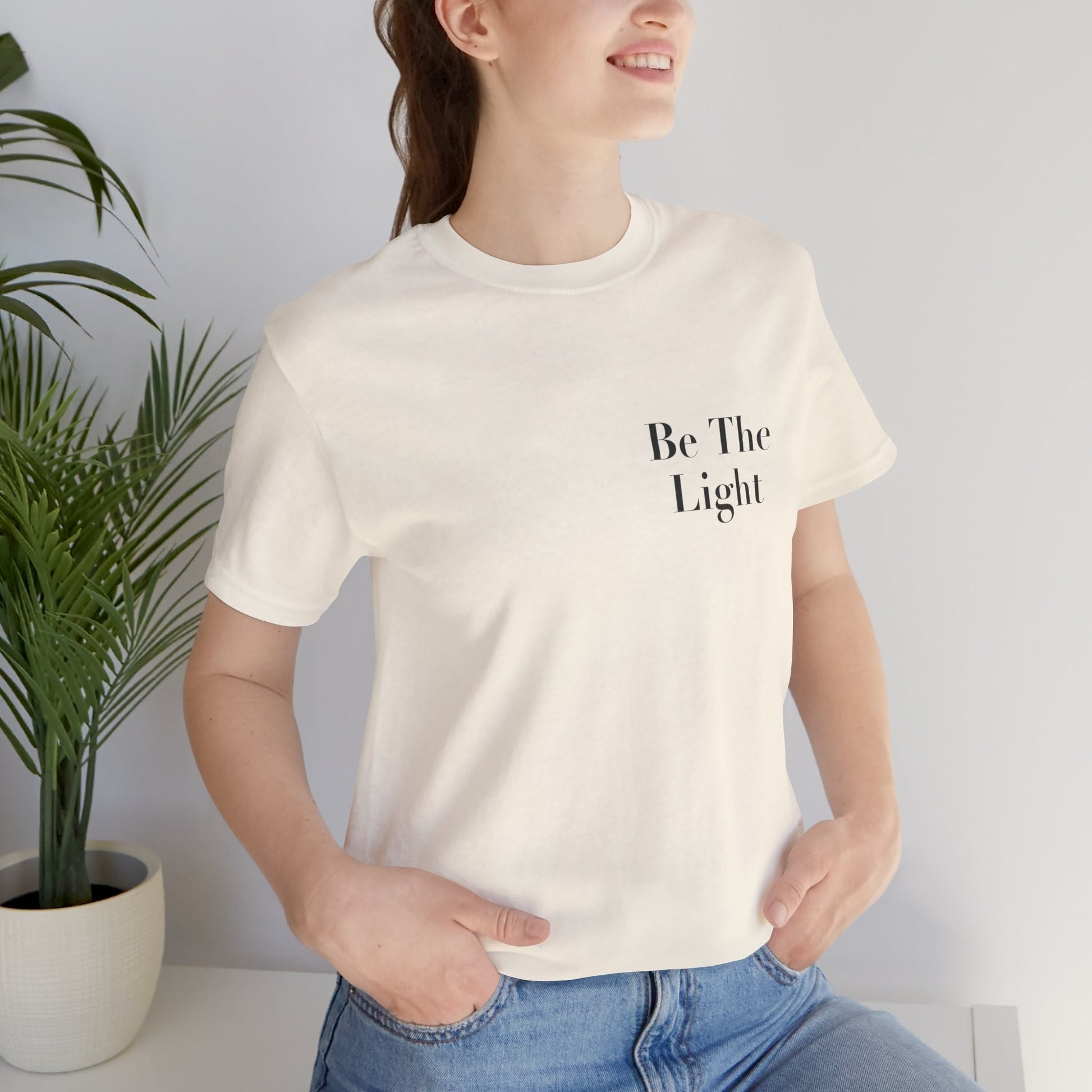 Be The Light Short Sleeve Tee - Kingdom Culture Threads