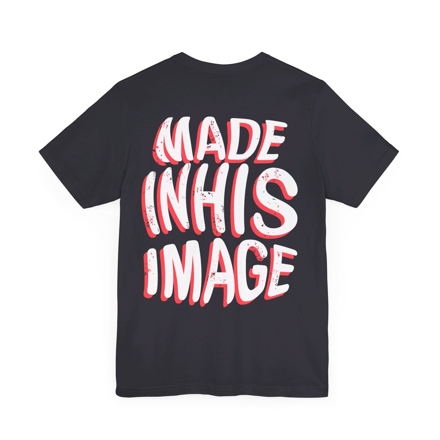 Christ Like Jersey Short Sleeve Tee (Red Font) - Kingdom Culture Threads