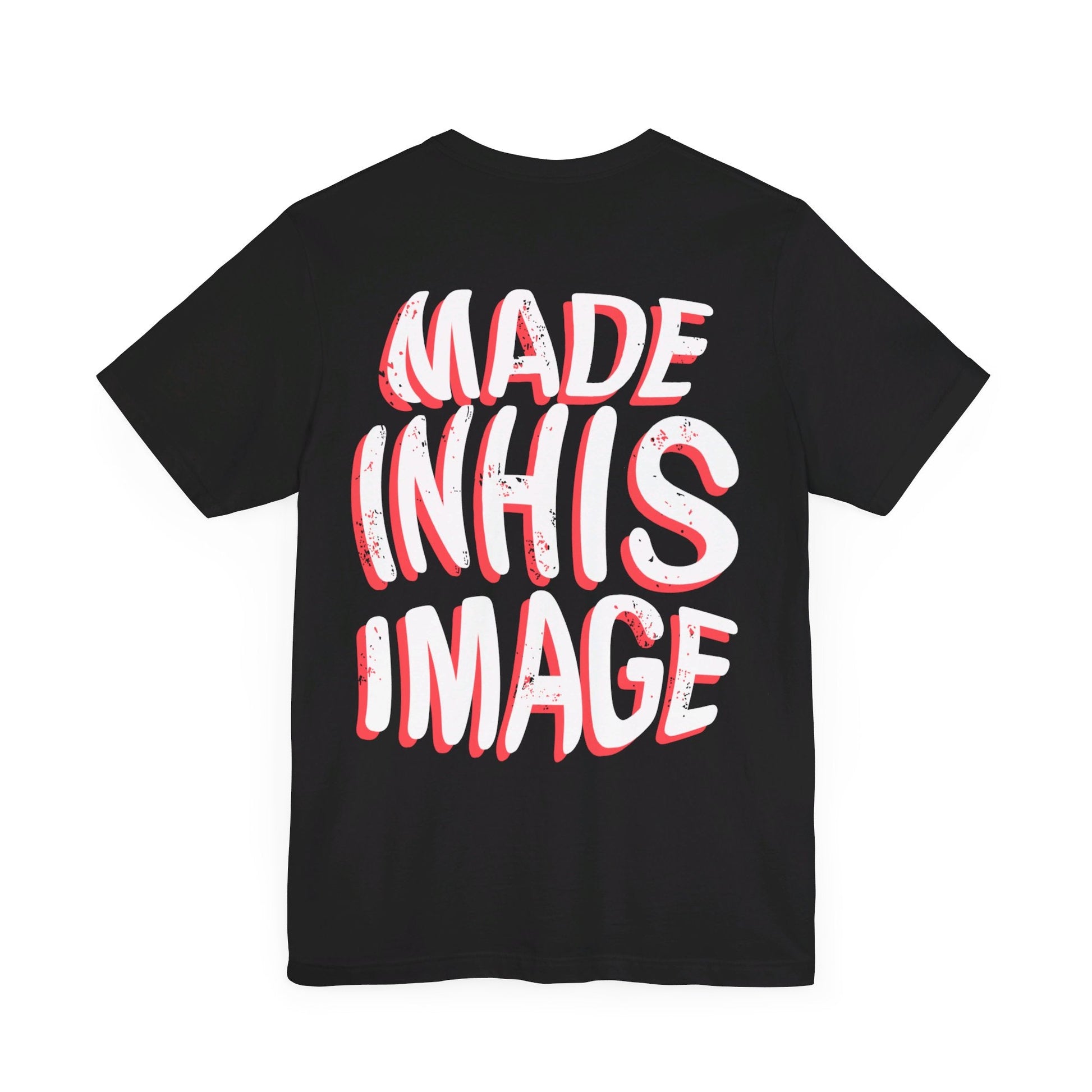 Christ Like Jersey Short Sleeve Tee (Red Font) - Kingdom Culture Threads