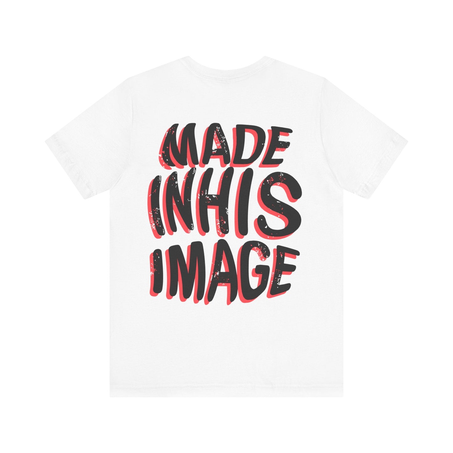 Christ Like Jersey Short Sleeve Tee (Red Font) - Kingdom Culture Threads