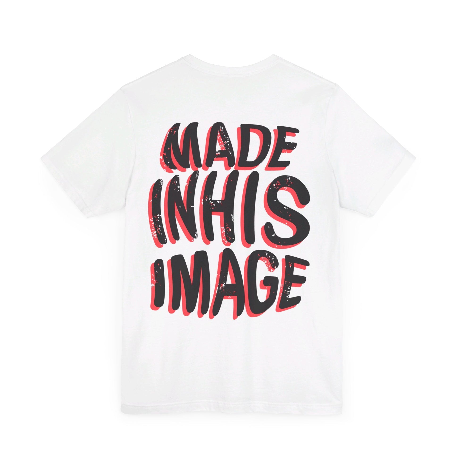 Christ Like Jersey Short Sleeve Tee (Red Font) - Kingdom Culture Threads