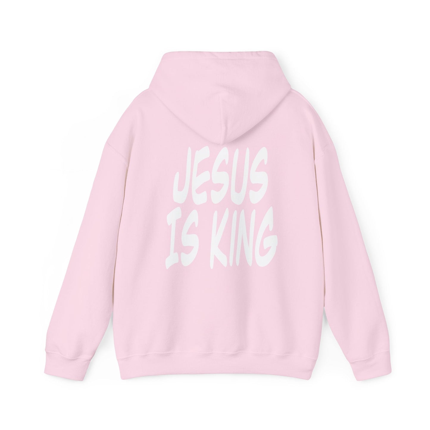 Jesus is king Heavy Blend™ Hooded Sweatshirt - Kingdom Culture Threads