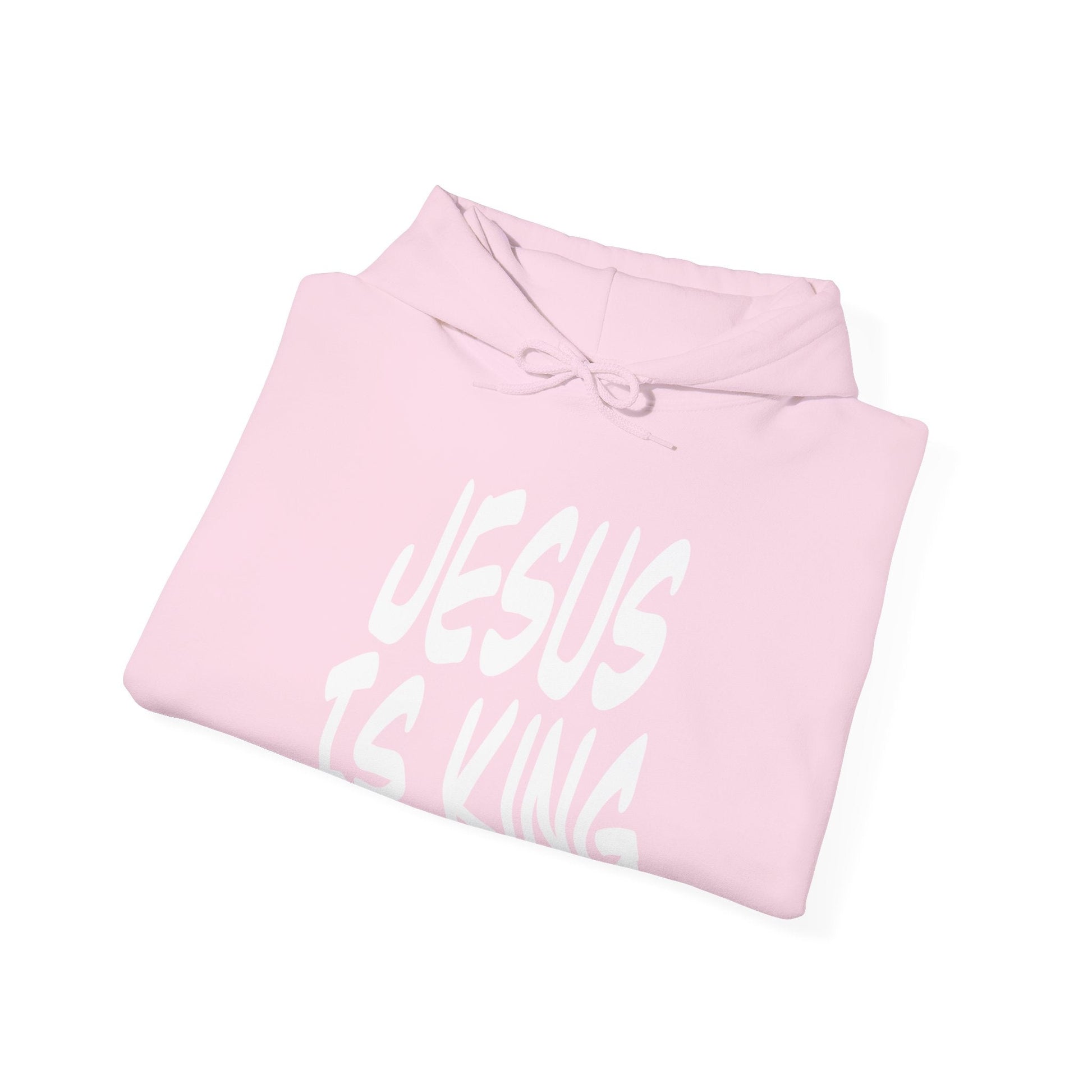 Jesus is king Heavy Blend™ Hooded Sweatshirt - Kingdom Culture Threads