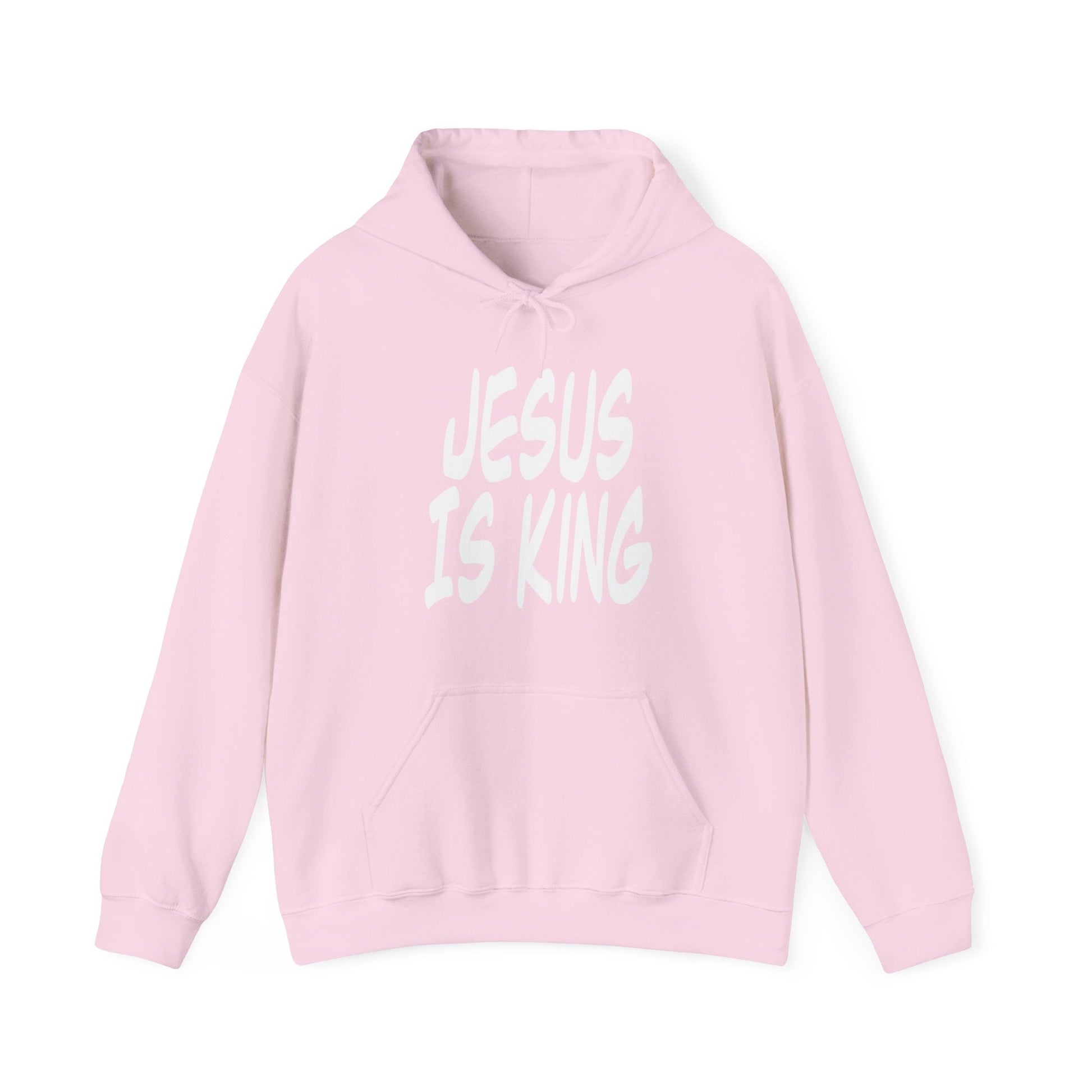 Jesus is king Heavy Blend™ Hooded Sweatshirt - Kingdom Culture Threads