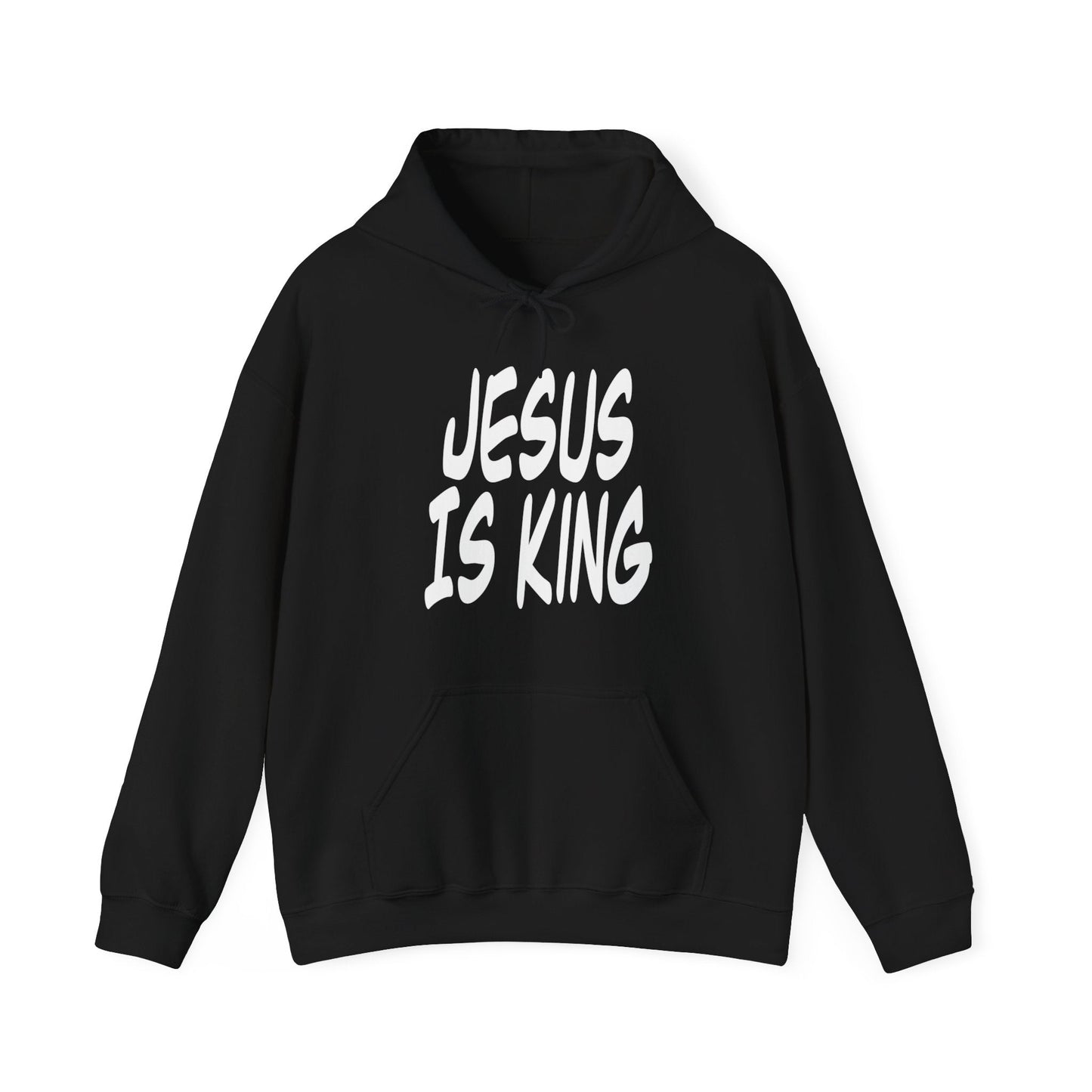 Jesus is king Heavy Blend™ Hooded Sweatshirt - Kingdom Culture Threads