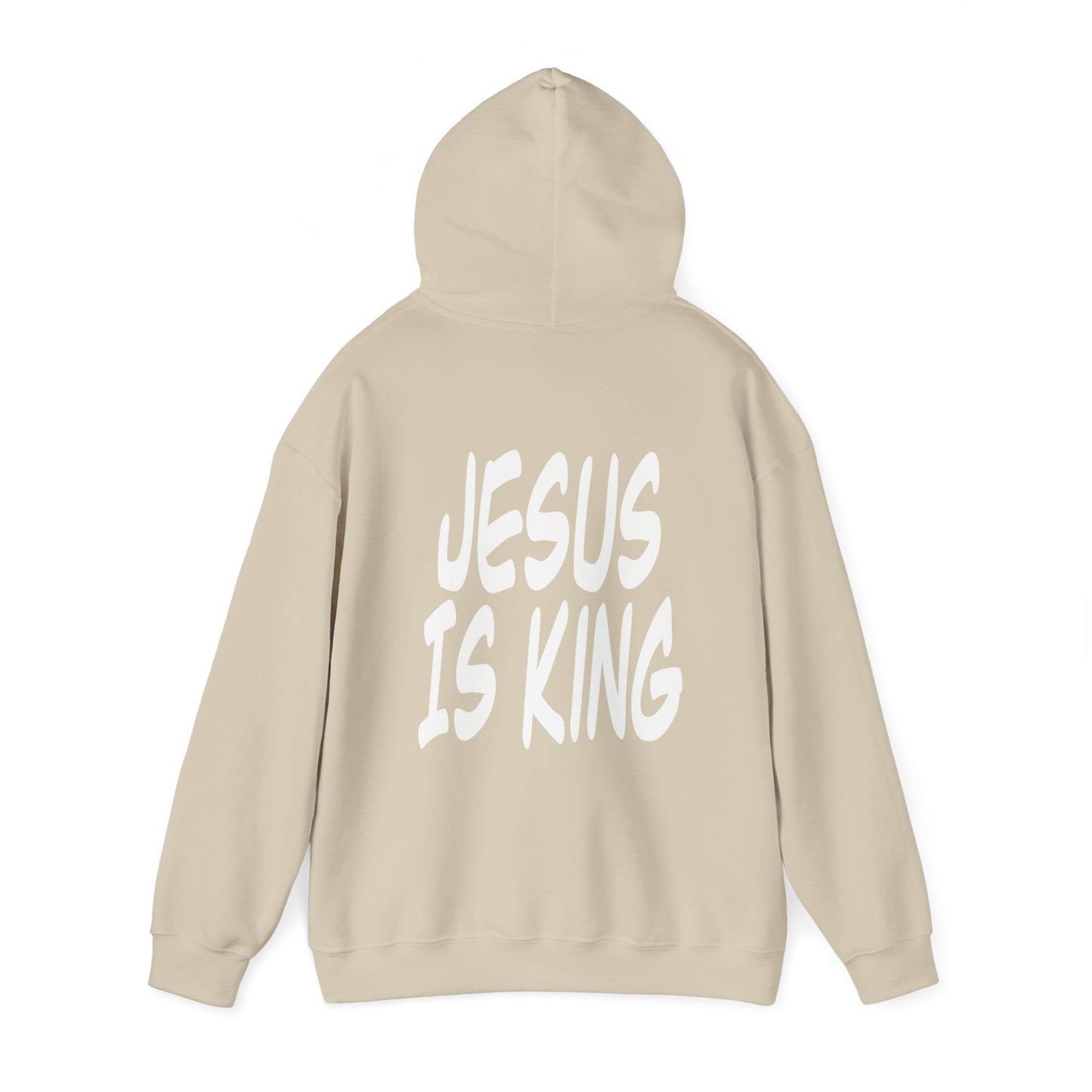 Jesus is king Heavy Blend™ Hooded Sweatshirt - Kingdom Culture Threads