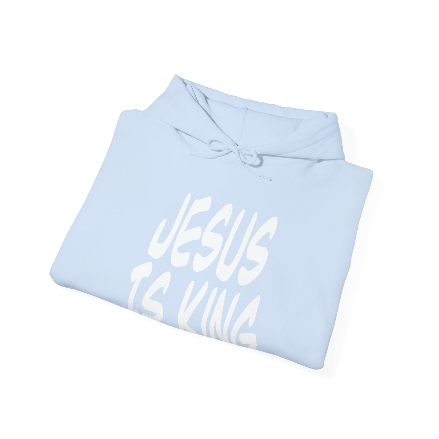 Jesus is king Heavy Blend™ Hooded Sweatshirt - Kingdom Culture Threads