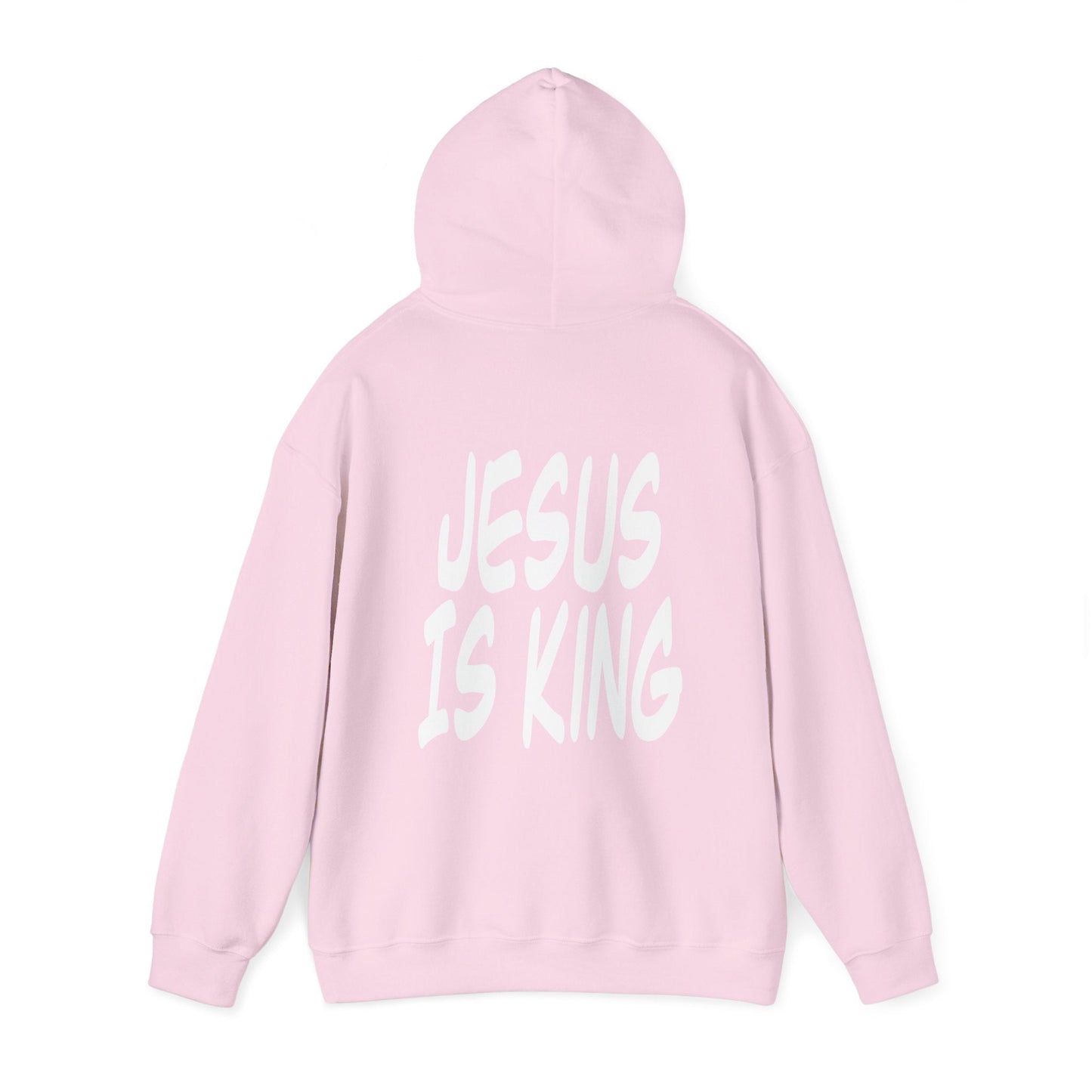 Jesus is king Heavy Blend™ Hooded Sweatshirt - Kingdom Culture Threads