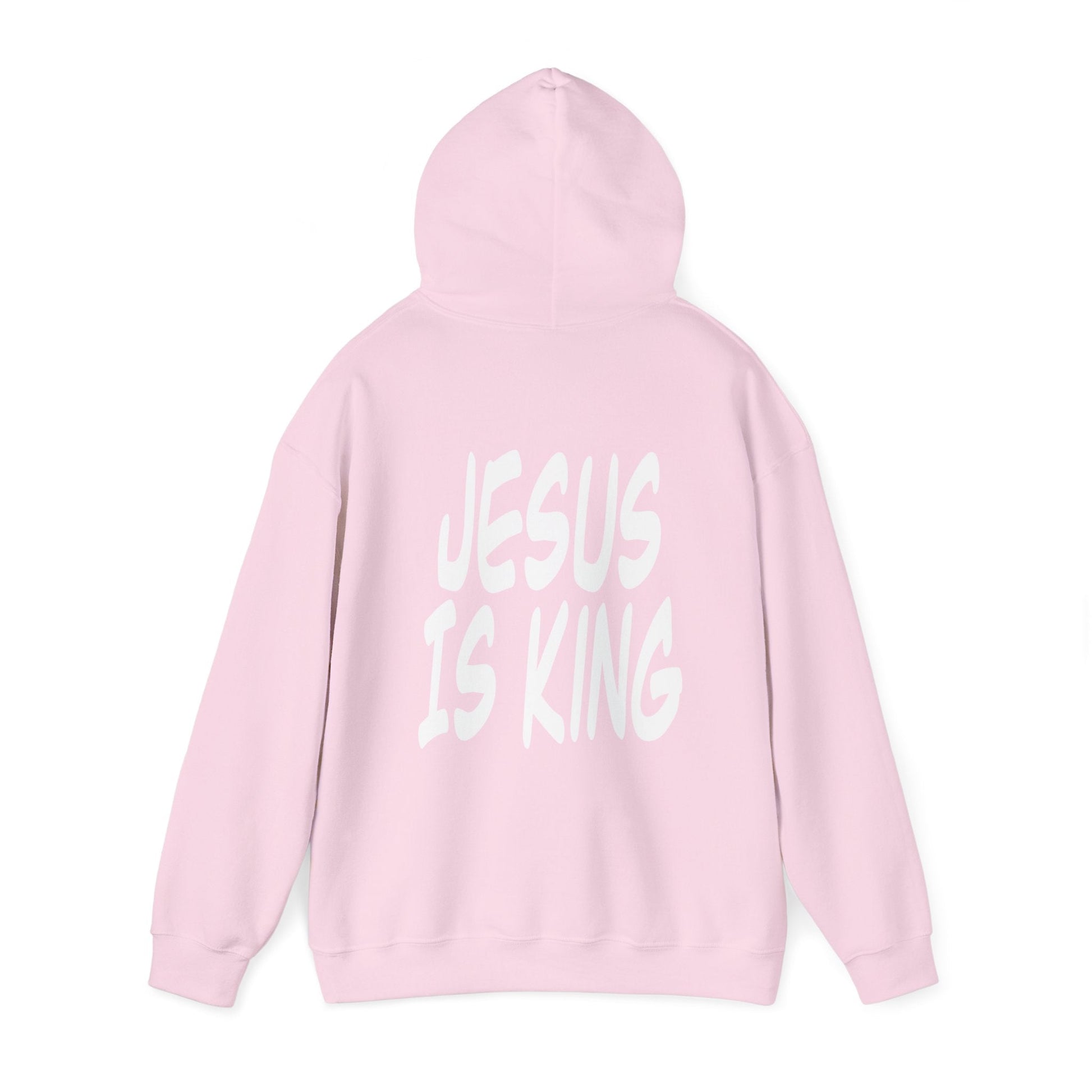 Jesus is king Heavy Blend™ Hooded Sweatshirt - Kingdom Culture Threads