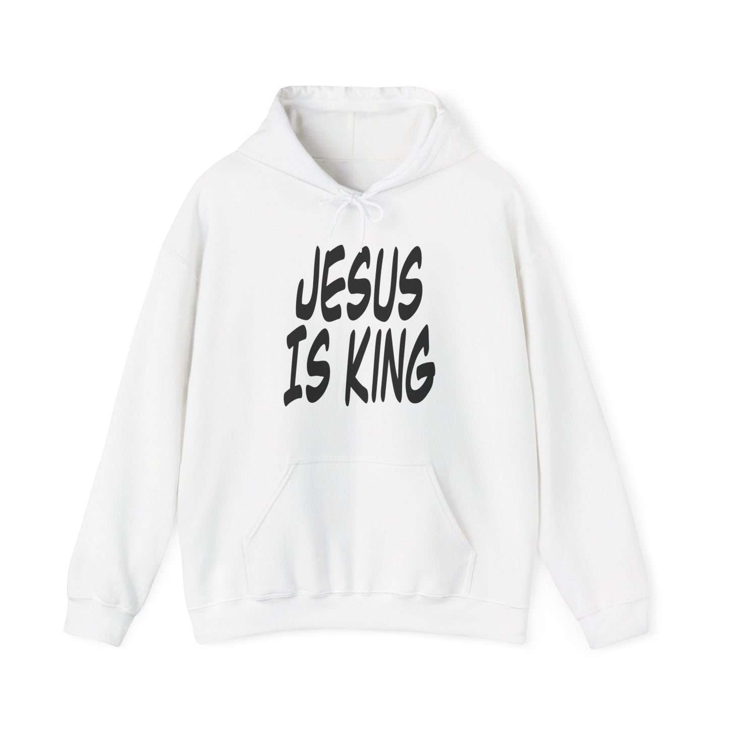 Jesus is king Heavy Blend™ Hooded Sweatshirt - Kingdom Culture Threads