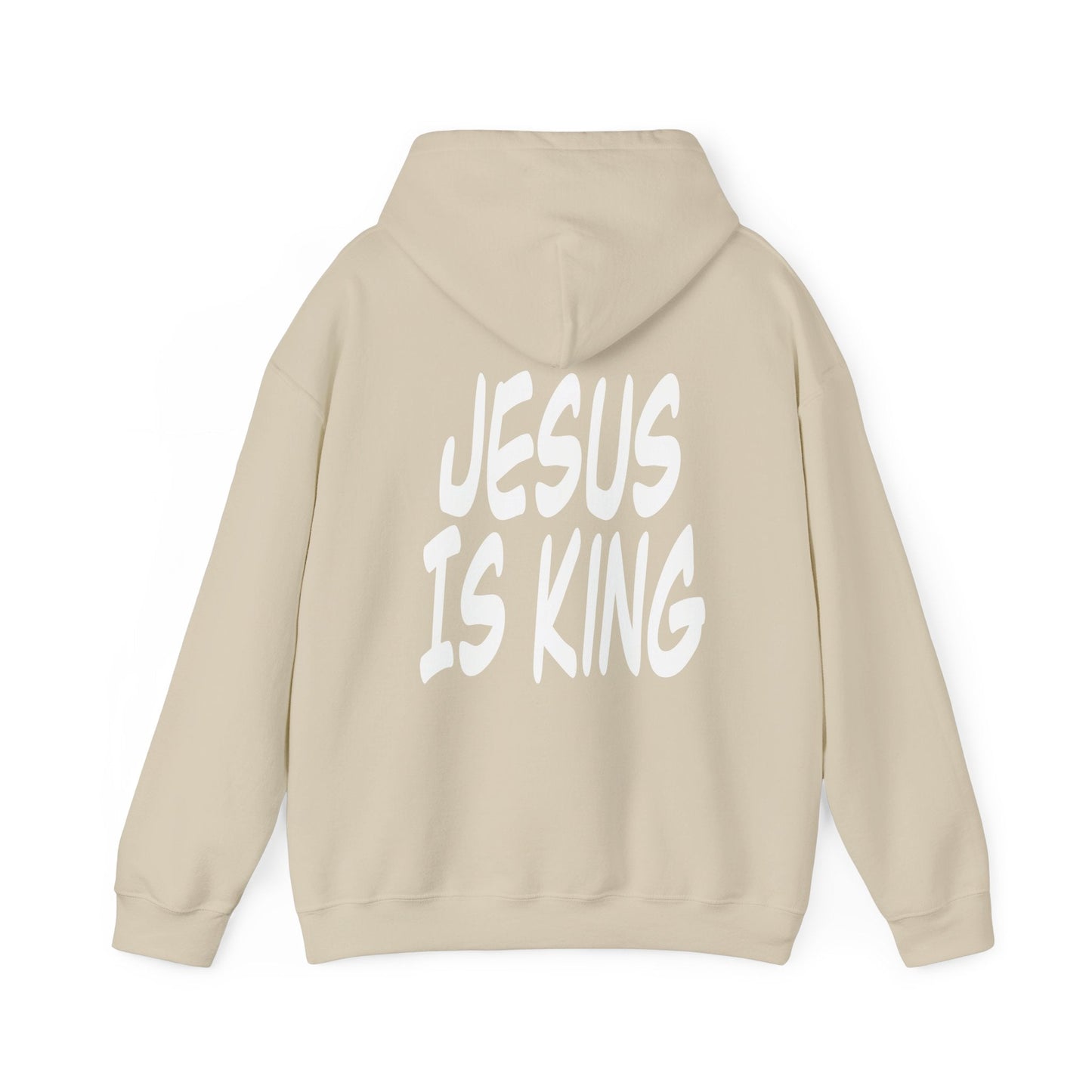 Jesus is king Heavy Blend™ Hooded Sweatshirt - Kingdom Culture Threads