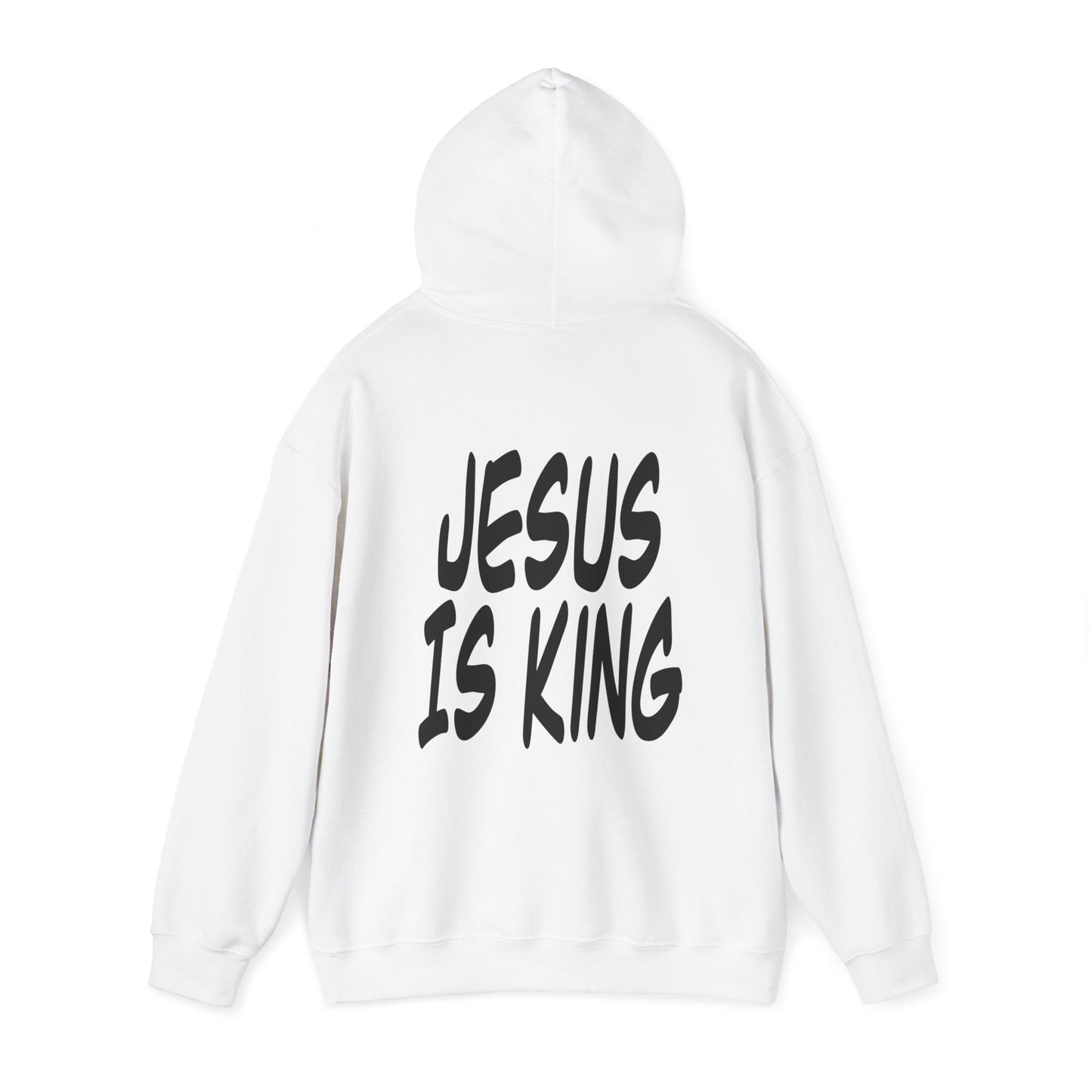 Jesus is king Heavy Blend™ Hooded Sweatshirt - Kingdom Culture Threads