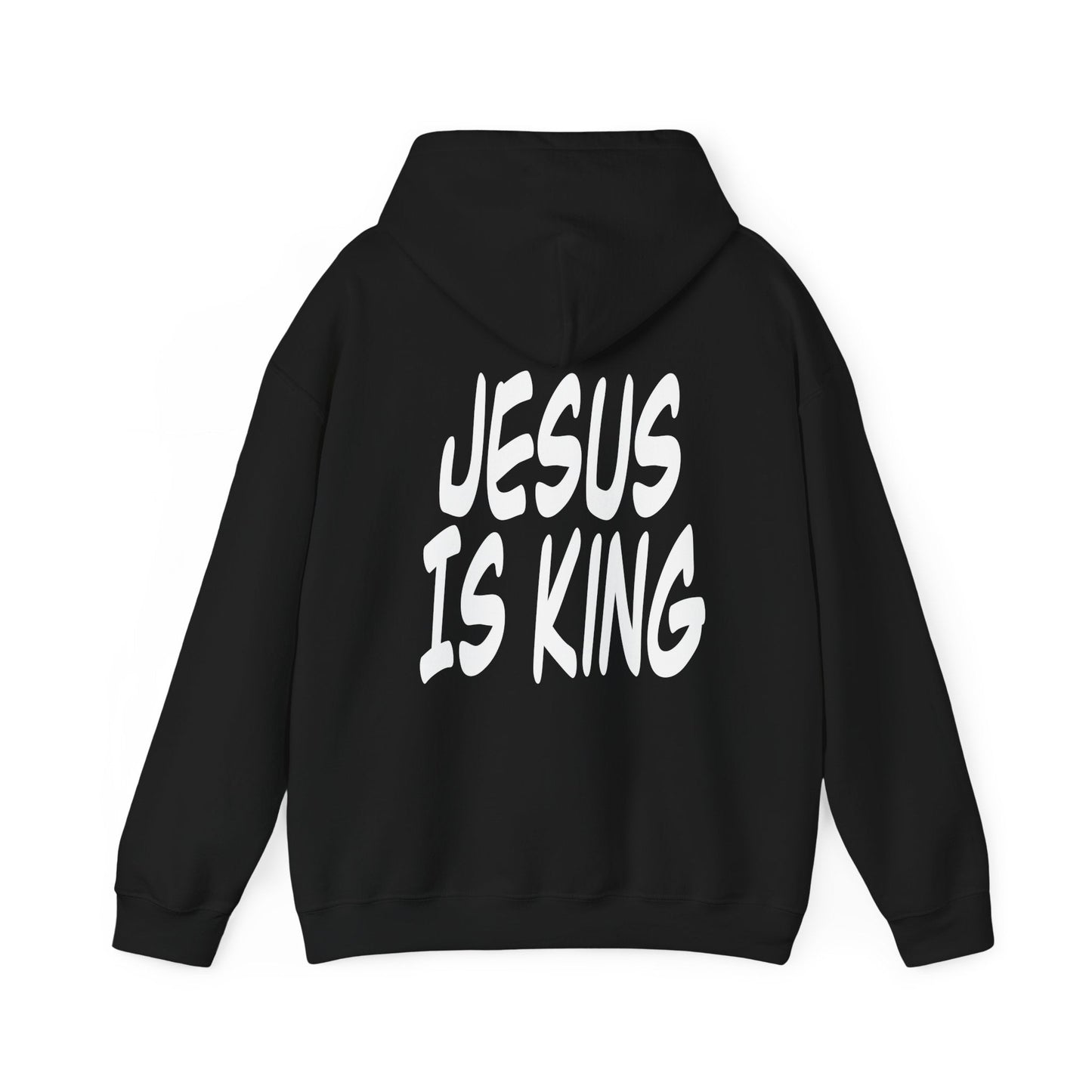 Jesus is king Heavy Blend™ Hooded Sweatshirt - Kingdom Culture Threads