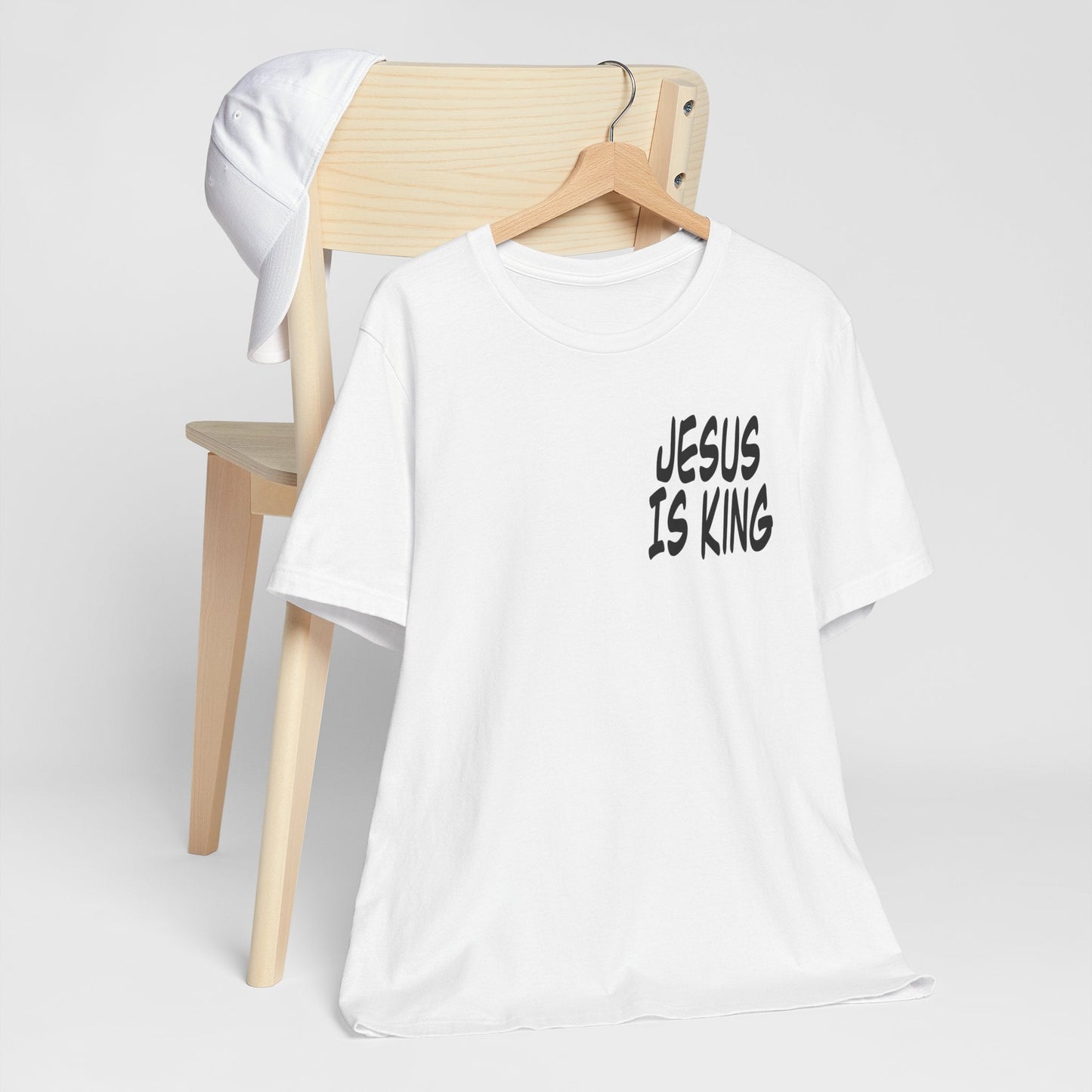 Jesus is king Short Sleeve Tee - Kingdom Culture Threads