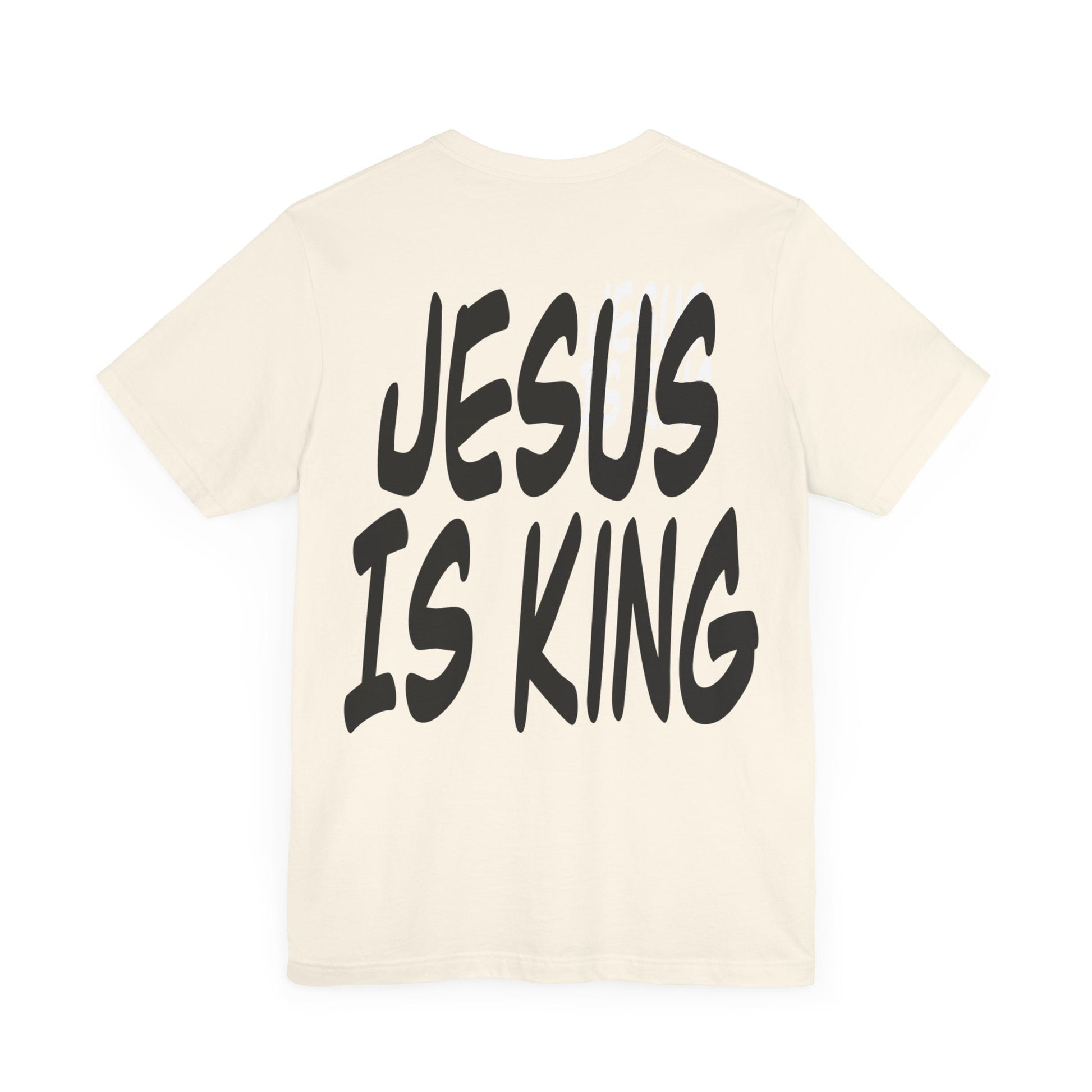 Jesus is king Short Sleeve Tee - Kingdom Culture Threads