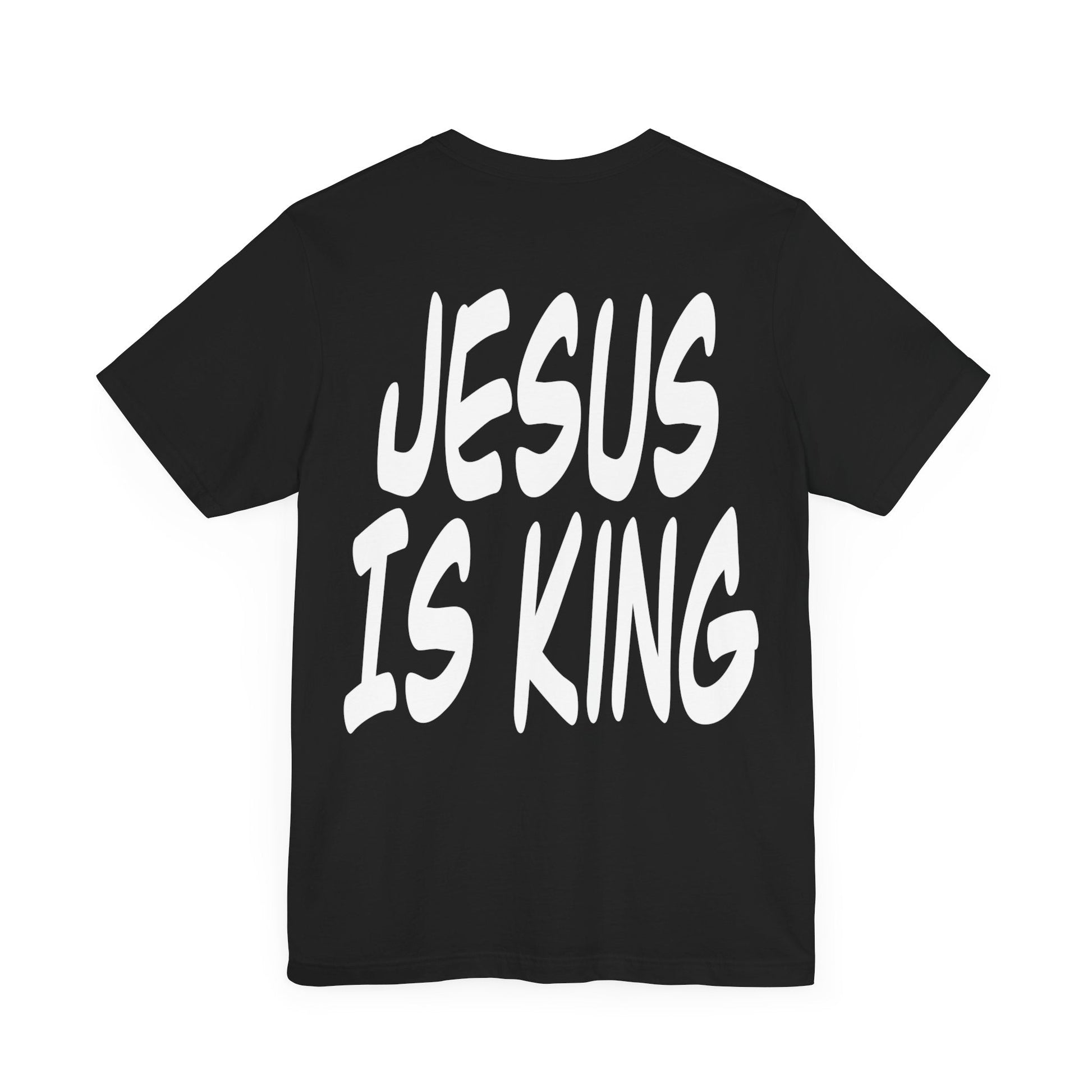 Jesus is king Short Sleeve Tee - Kingdom Culture Threads