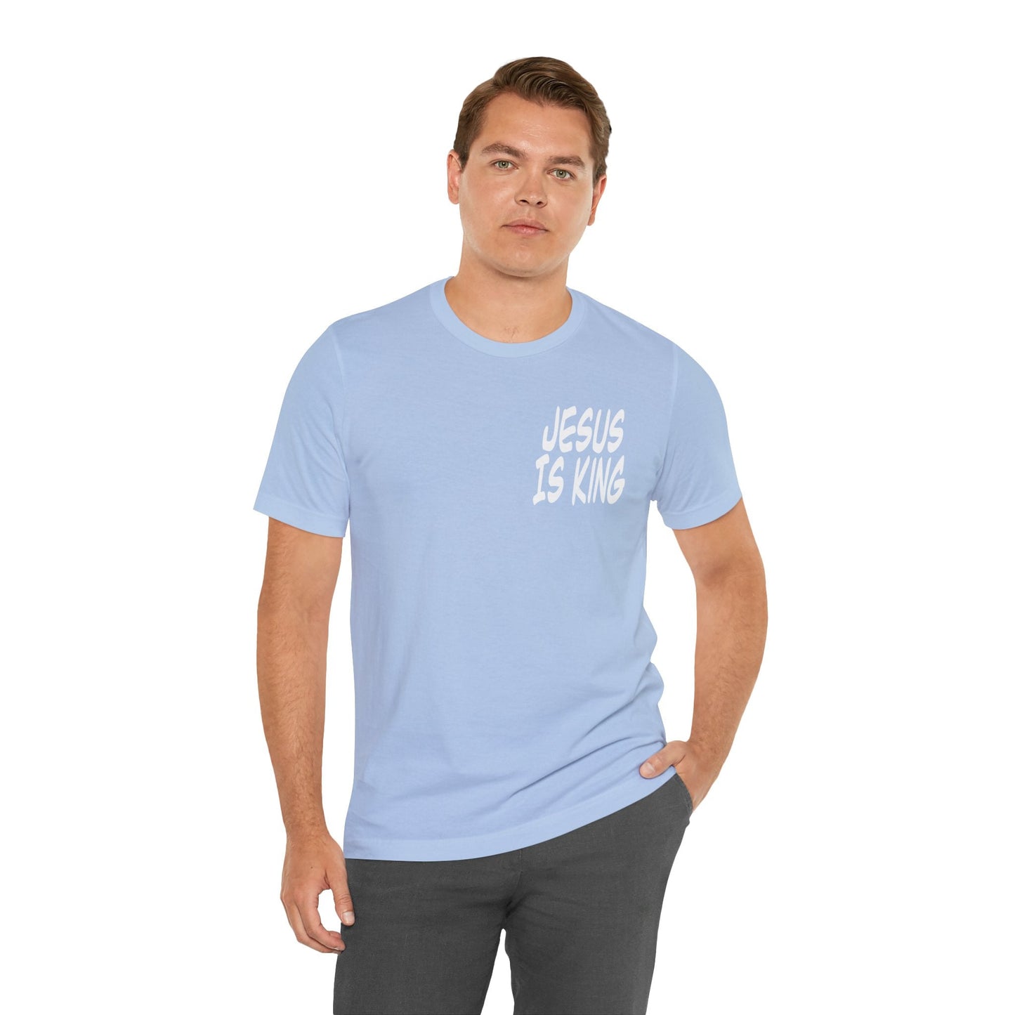 Jesus is king Short Sleeve Tee - Kingdom Culture Threads