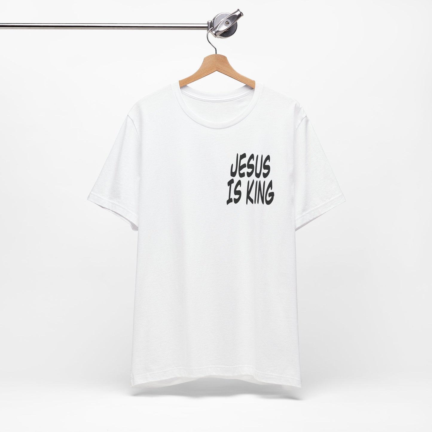 Jesus is king Short Sleeve Tee - Kingdom Culture Threads