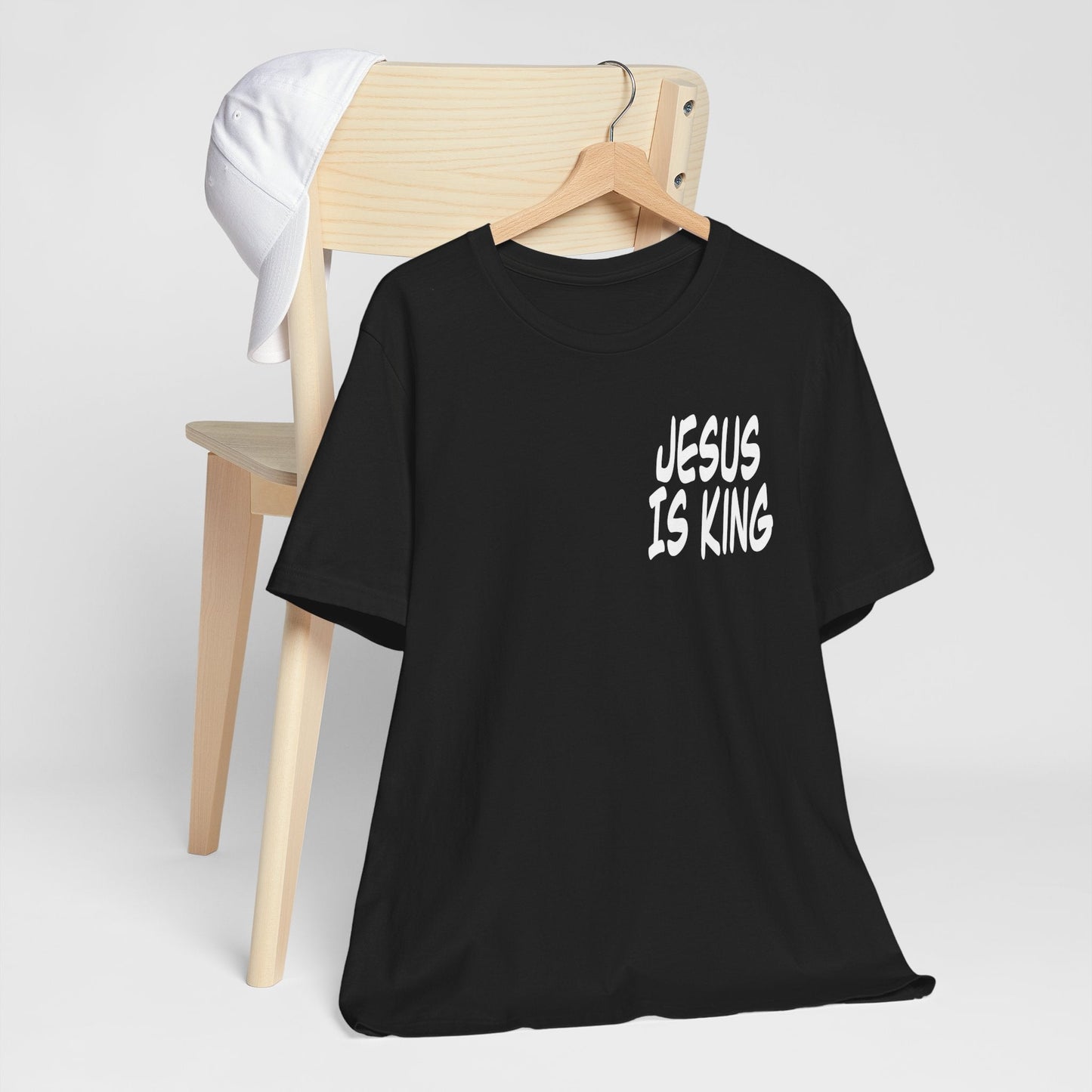 Jesus is king Short Sleeve Tee - Kingdom Culture Threads