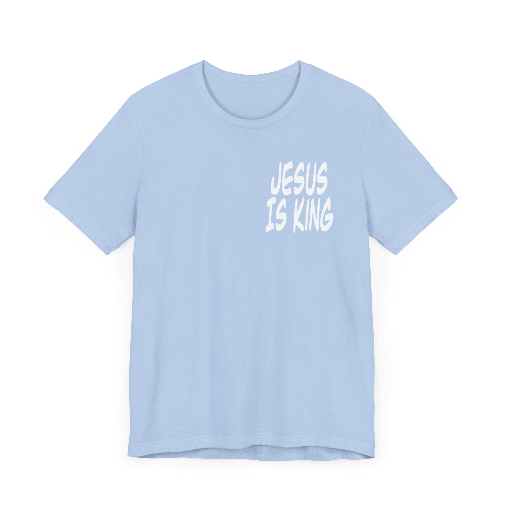 Jesus is king Short Sleeve Tee - Kingdom Culture Threads