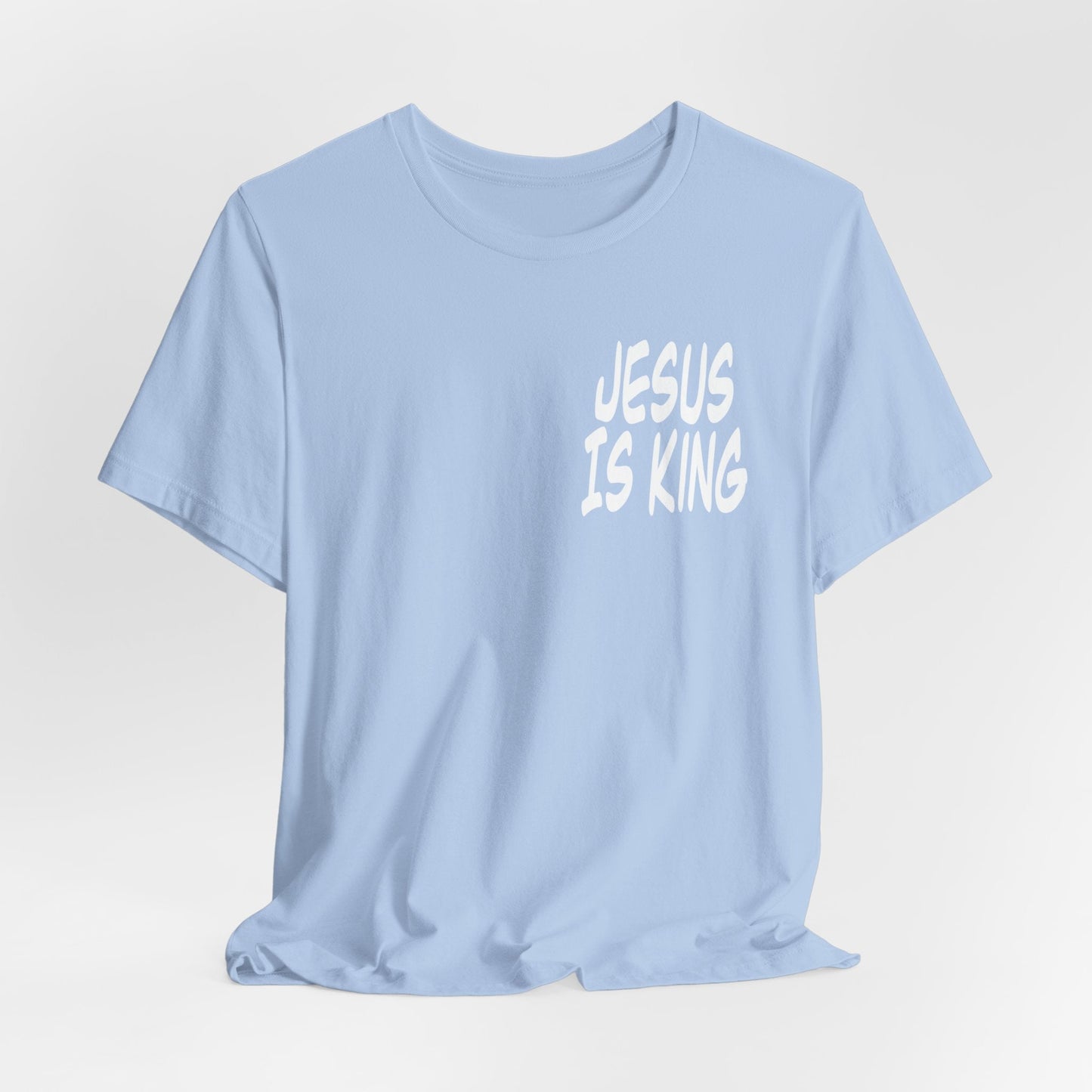 Jesus is king Short Sleeve Tee - Kingdom Culture Threads