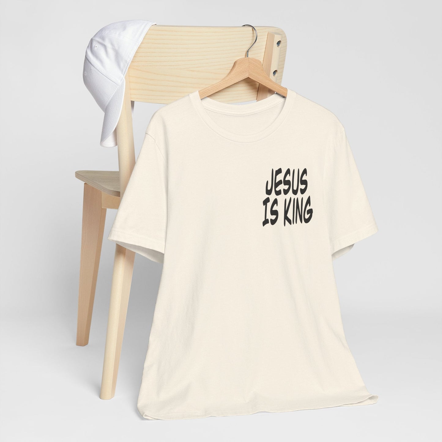 Jesus is king Short Sleeve Tee - Kingdom Culture Threads