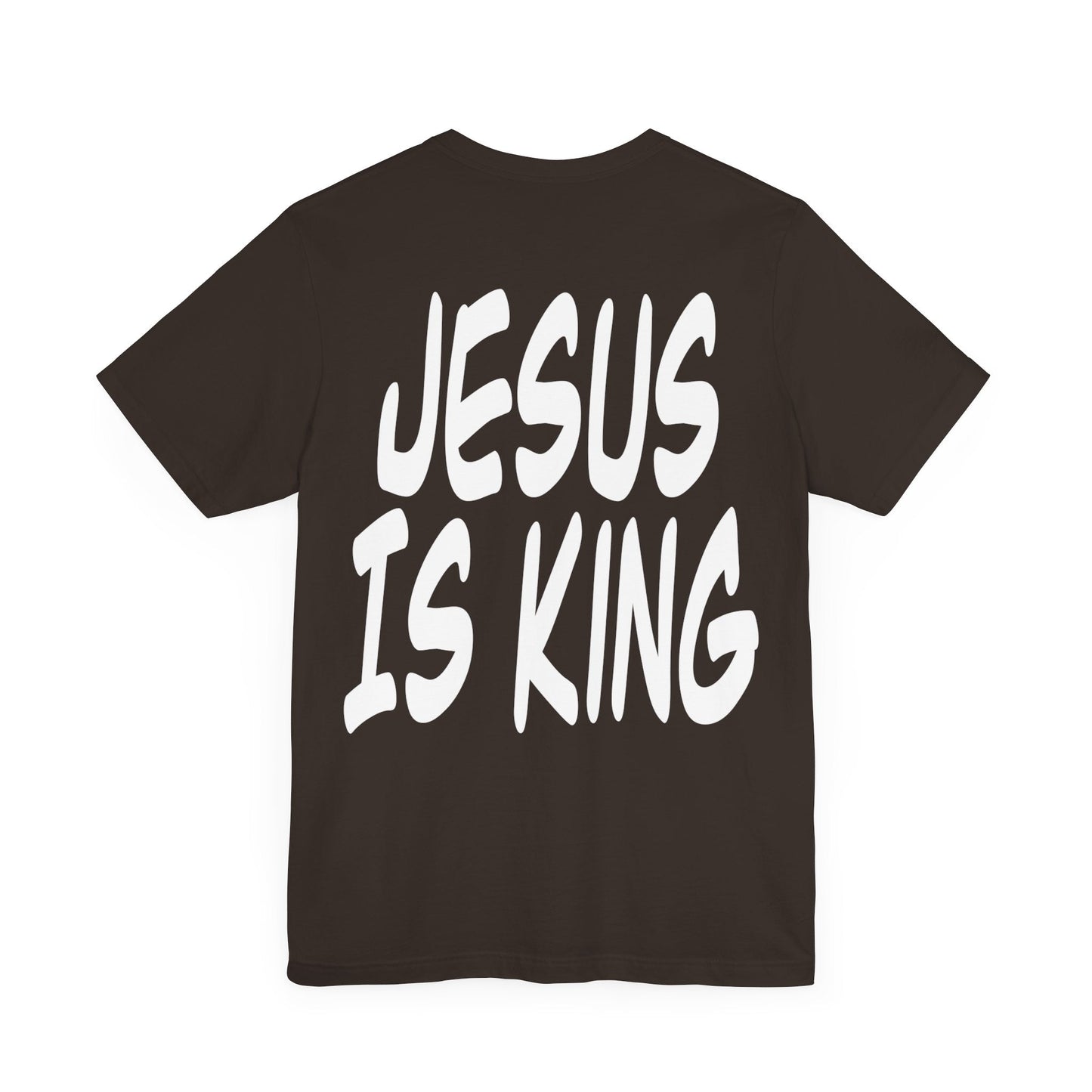 Jesus is king Short Sleeve Tee - Kingdom Culture Threads