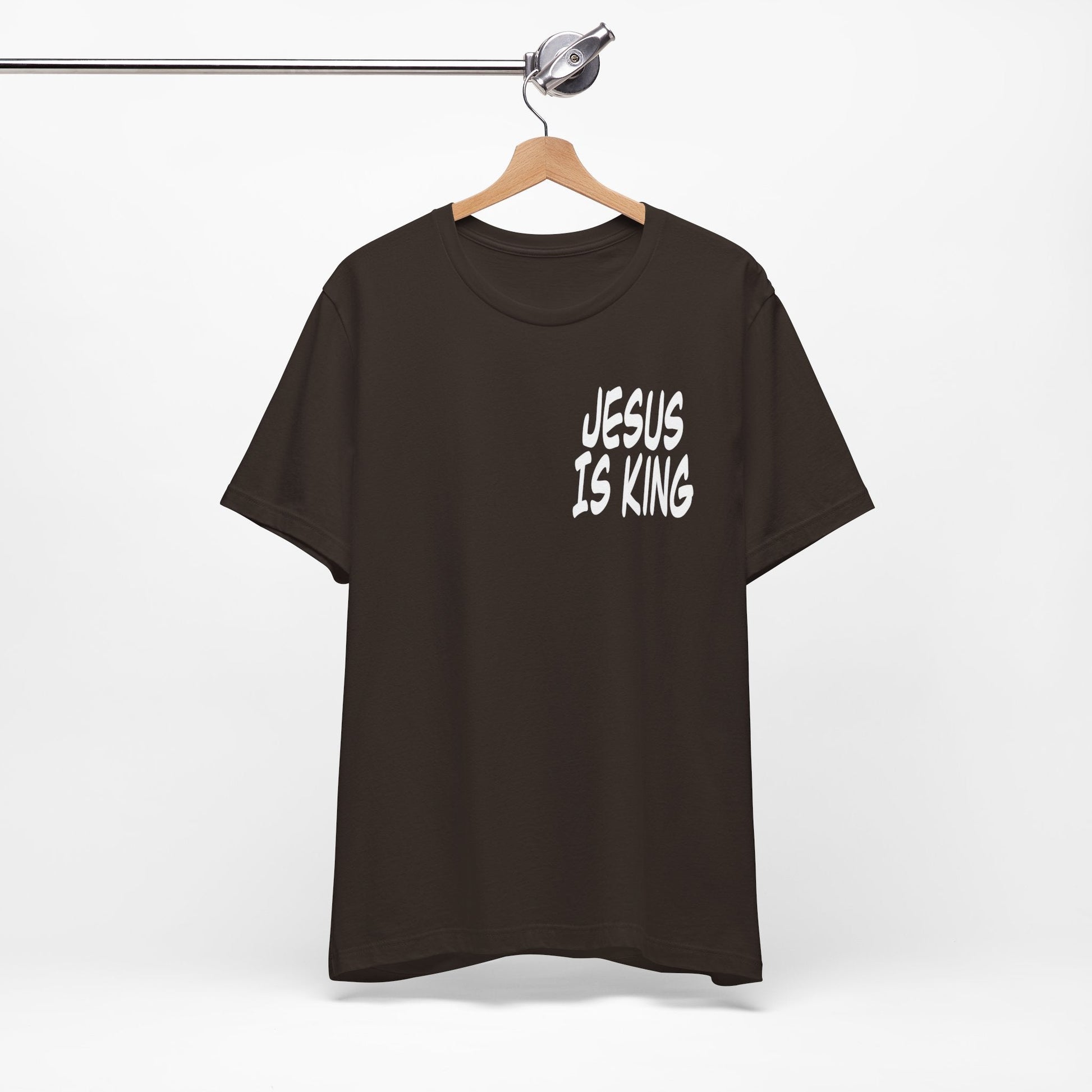 Jesus is king Short Sleeve Tee - Kingdom Culture Threads