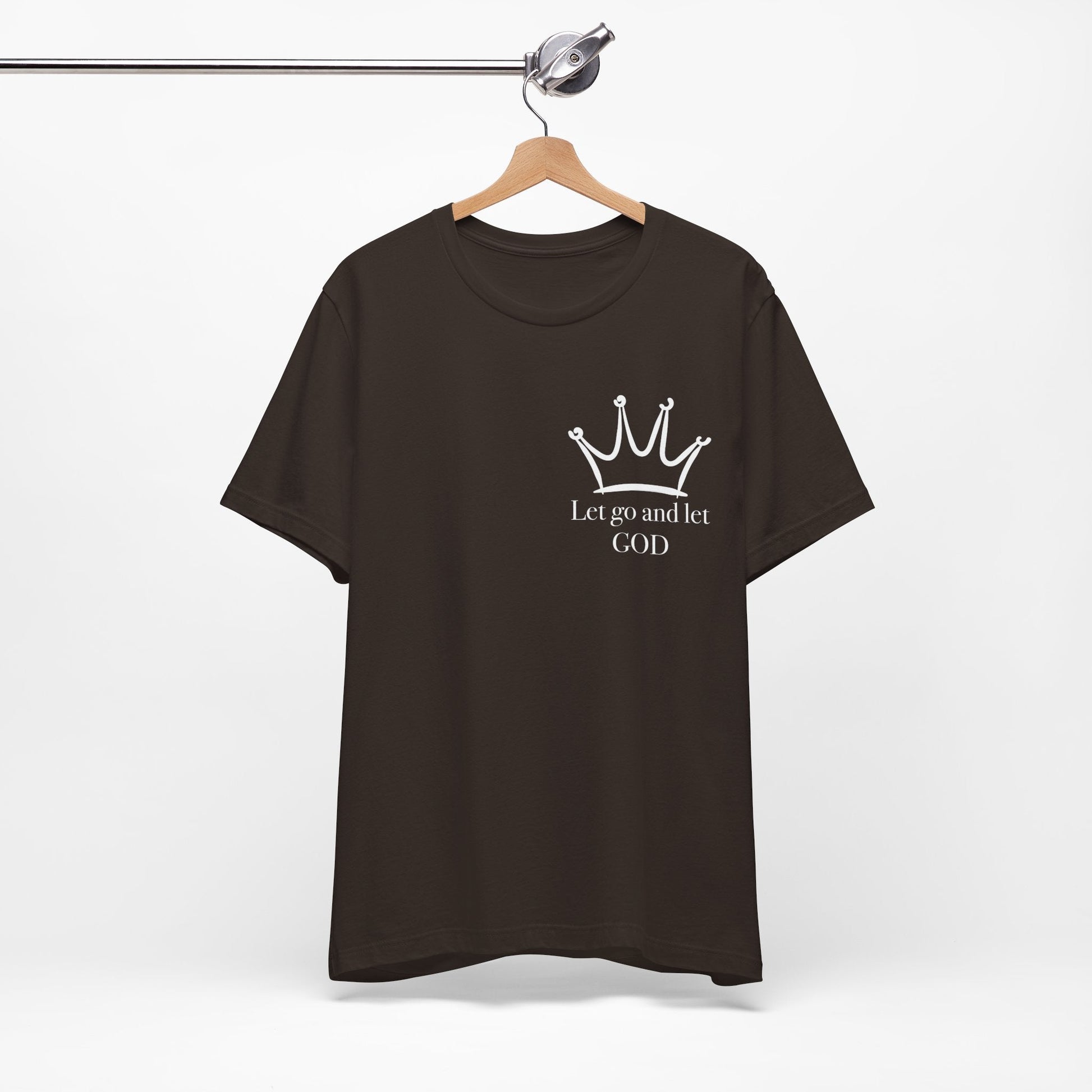 Let Go And Let God Short Sleeve Tee - Kingdom Culture Threads