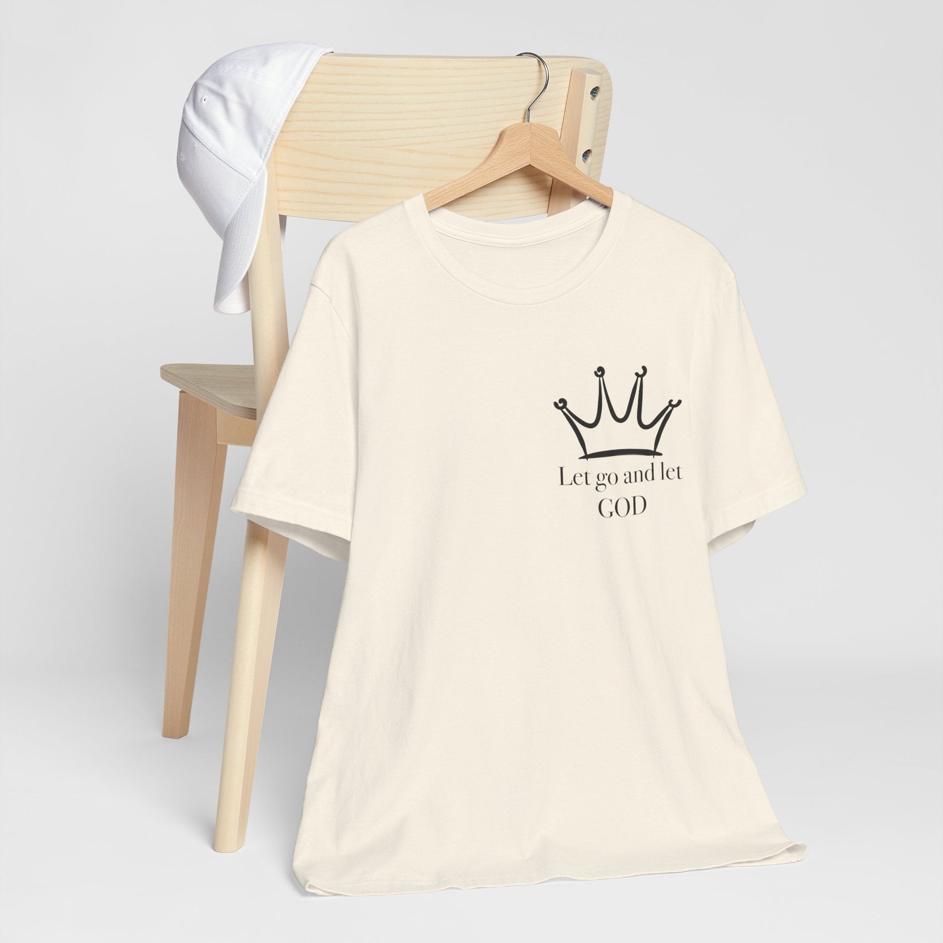 Let Go And Let God Short Sleeve Tee - Kingdom Culture Threads