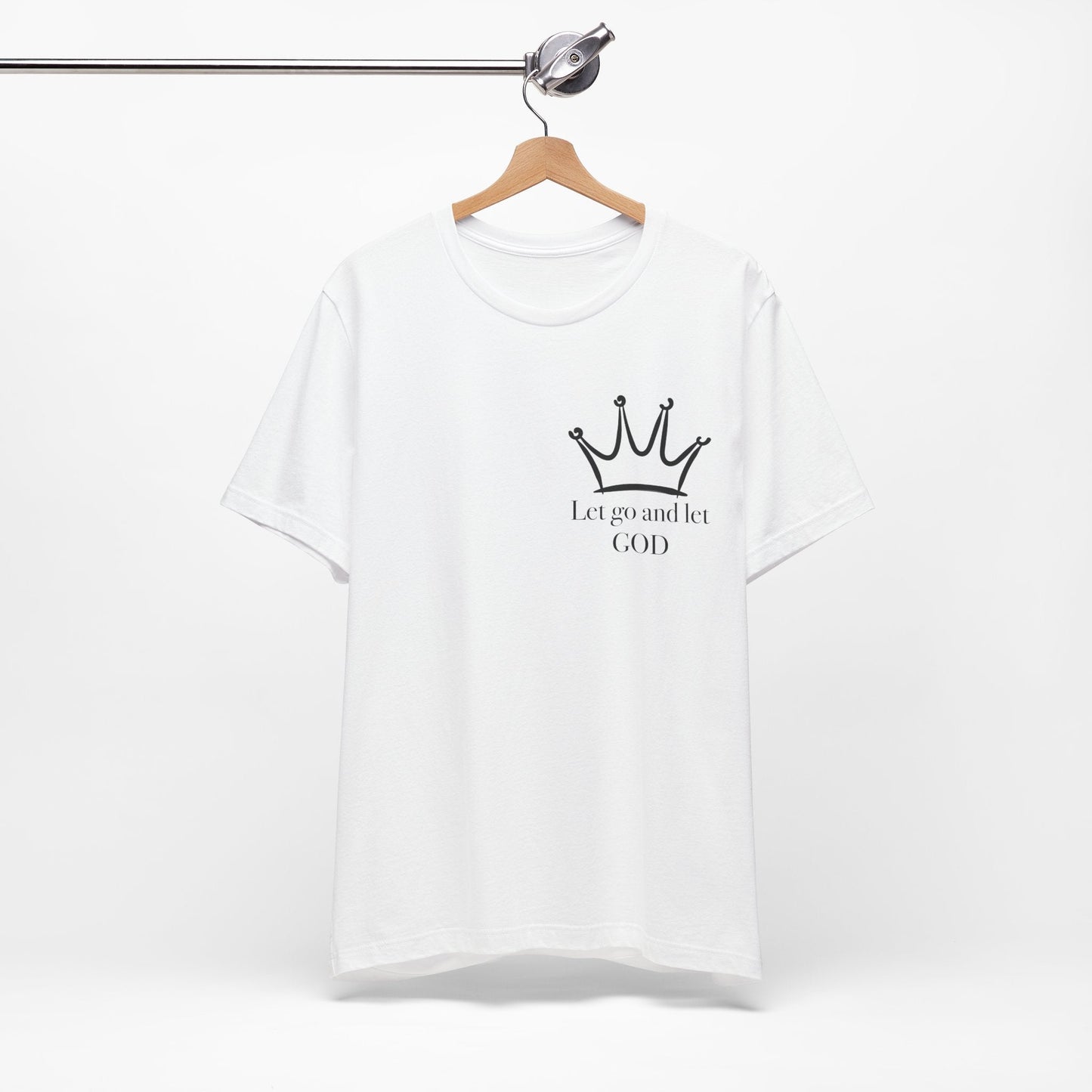 Let Go And Let God Short Sleeve Tee - Kingdom Culture Threads