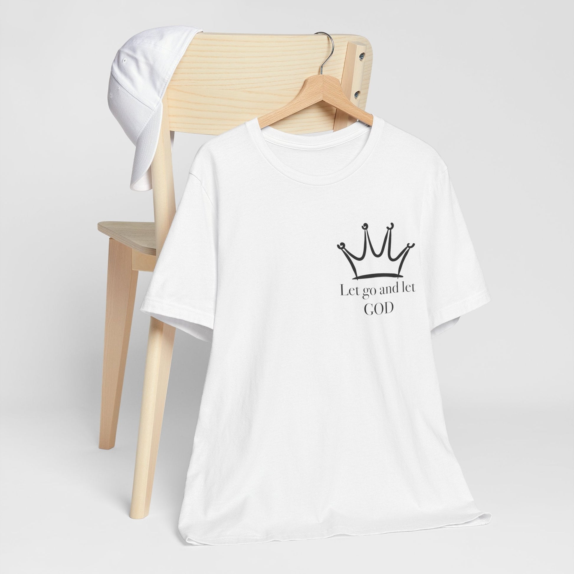 Let Go And Let God Short Sleeve Tee - Kingdom Culture Threads