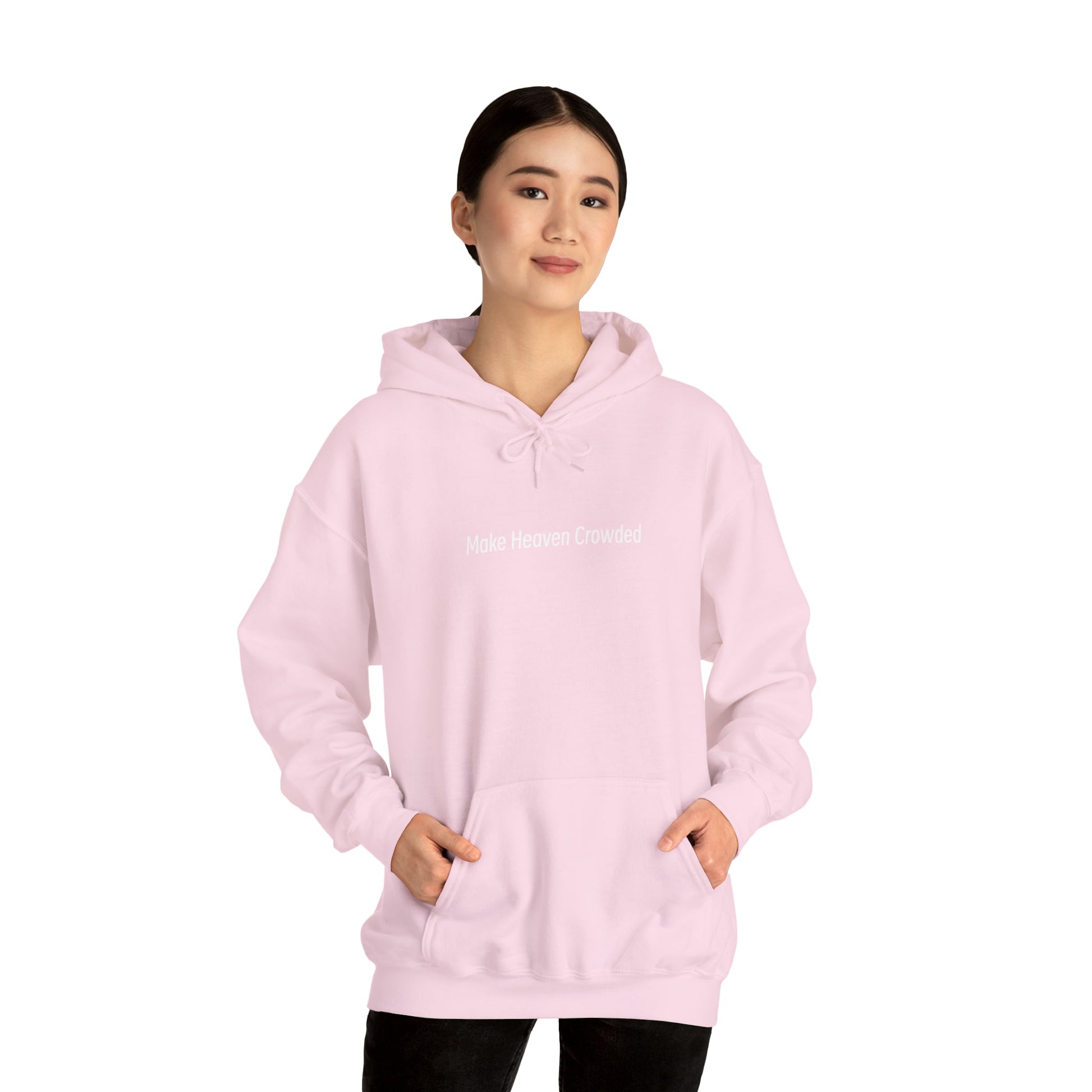 Make Heaven Crowded Heavy Blend™ Hooded Sweatshirt - Kingdom Culture Threads