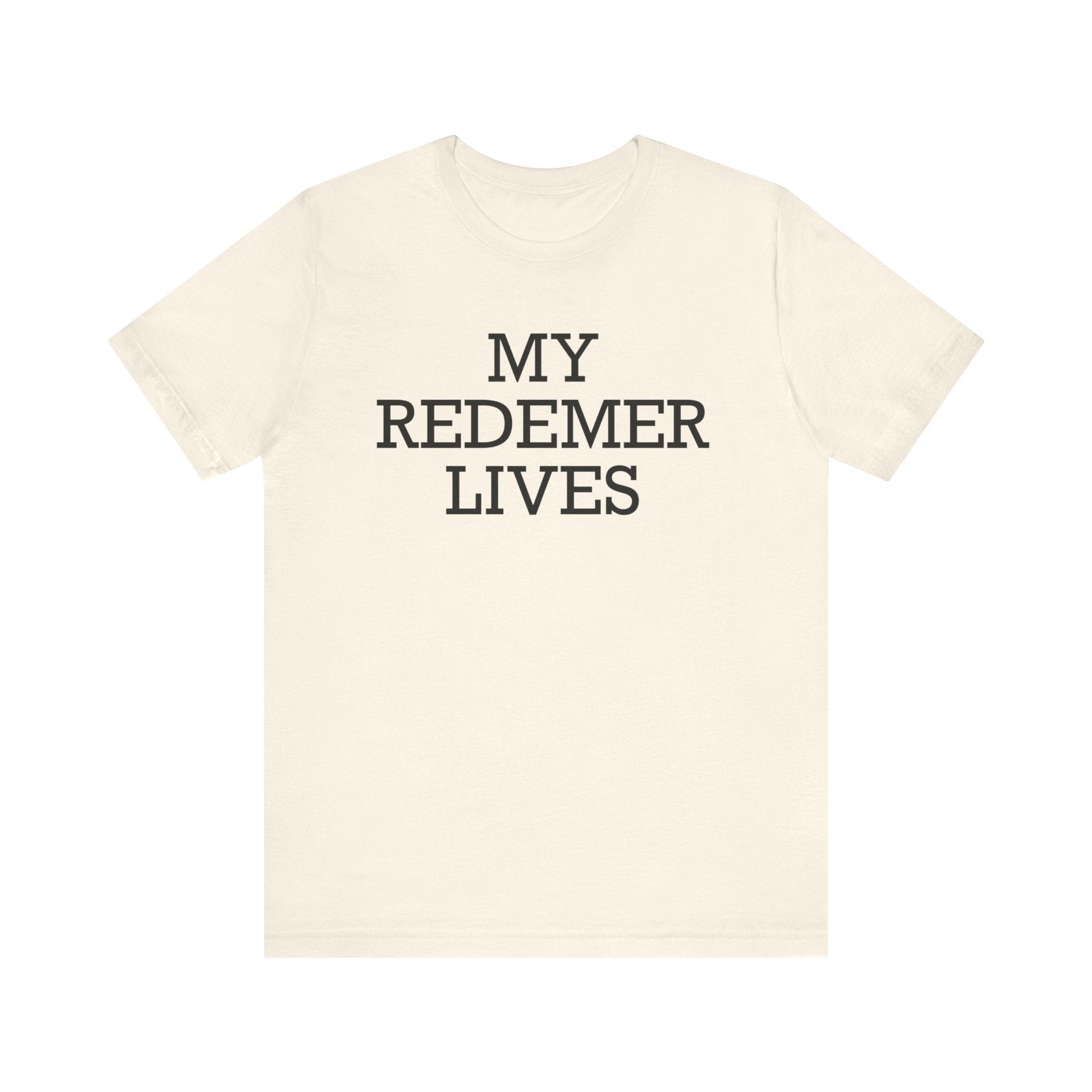 My Redemer Lives Short Sleeve Tee - Kingdom Culture Threads