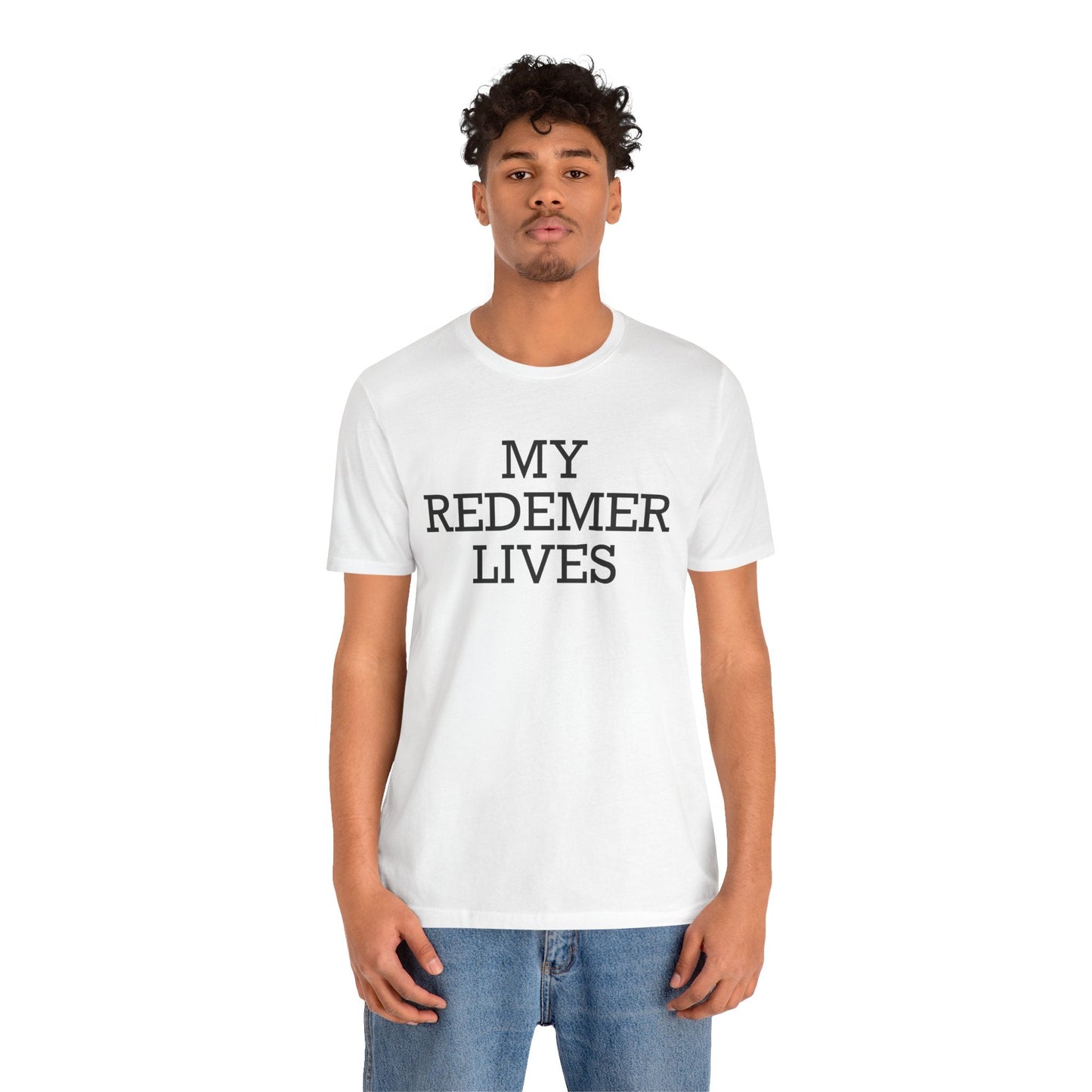 My Redemer Lives Short Sleeve Tee - Kingdom Culture Threads