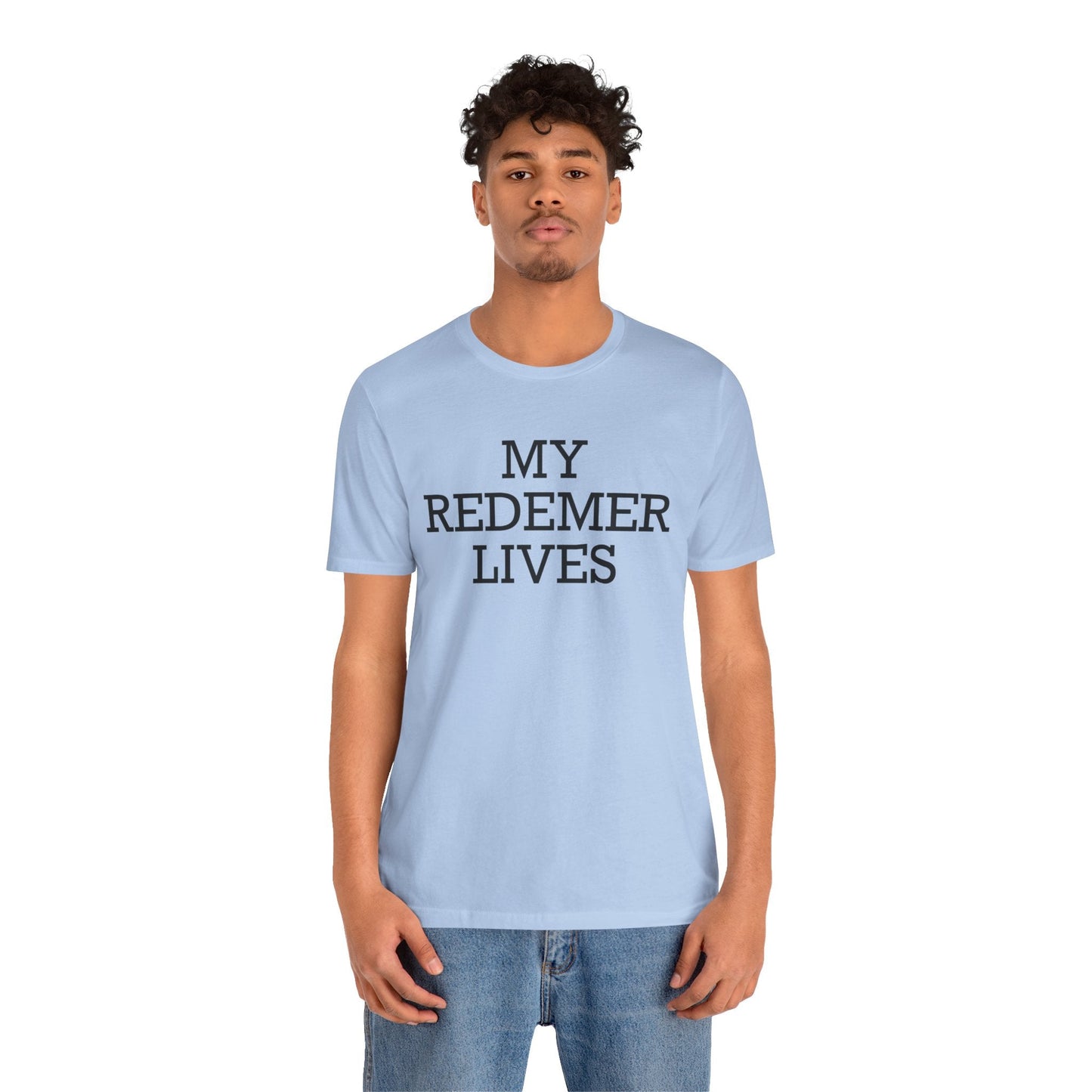 My Redemer Lives Short Sleeve Tee - Kingdom Culture Threads