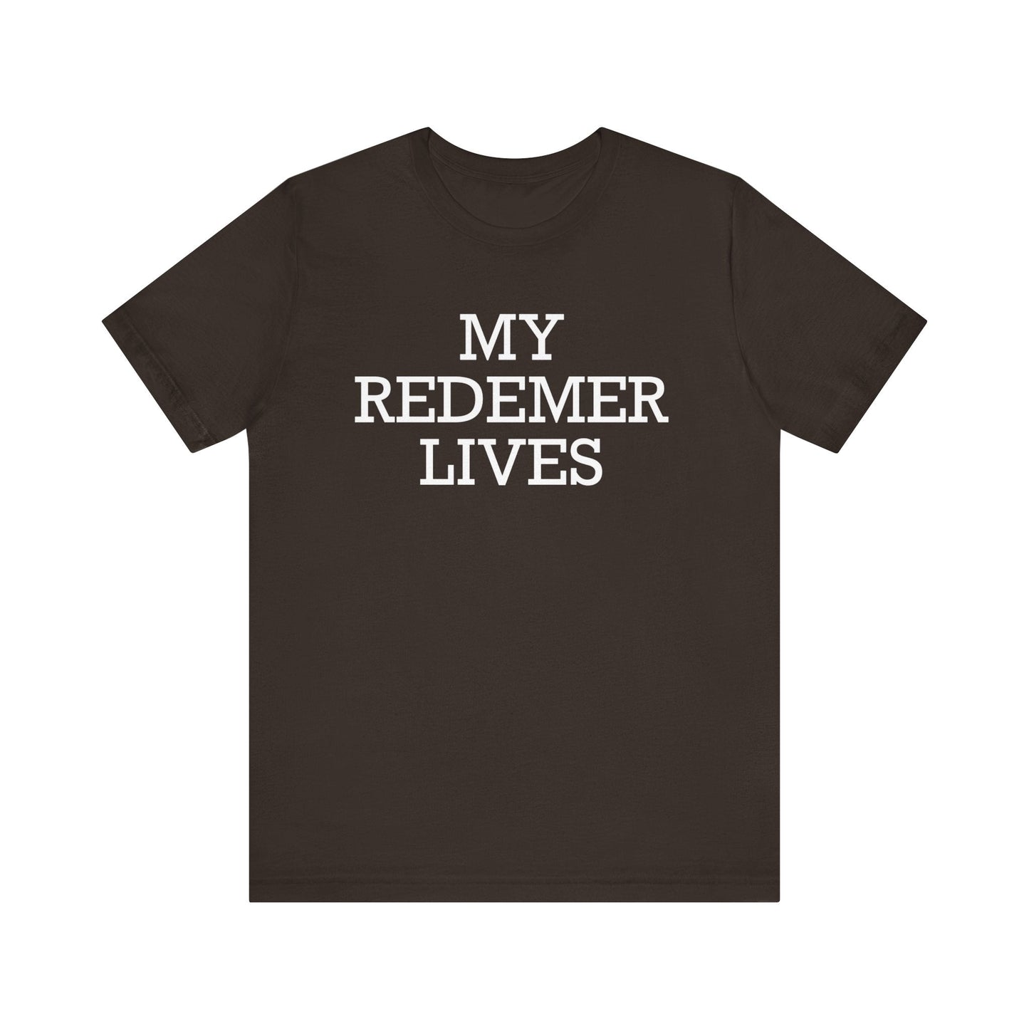 My Redemer Lives Short Sleeve Tee - Kingdom Culture Threads