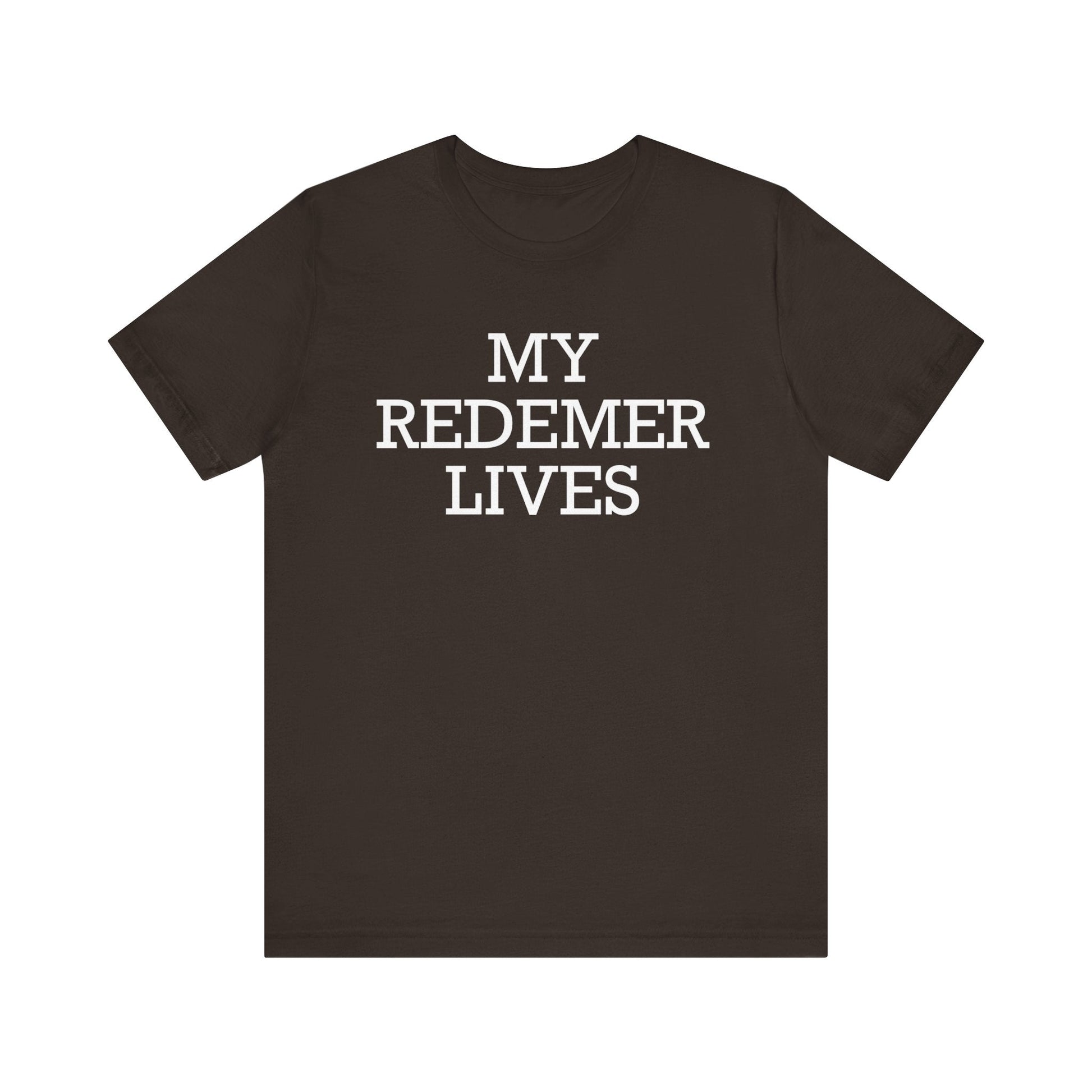 My Redemer Lives Short Sleeve Tee - Kingdom Culture Threads