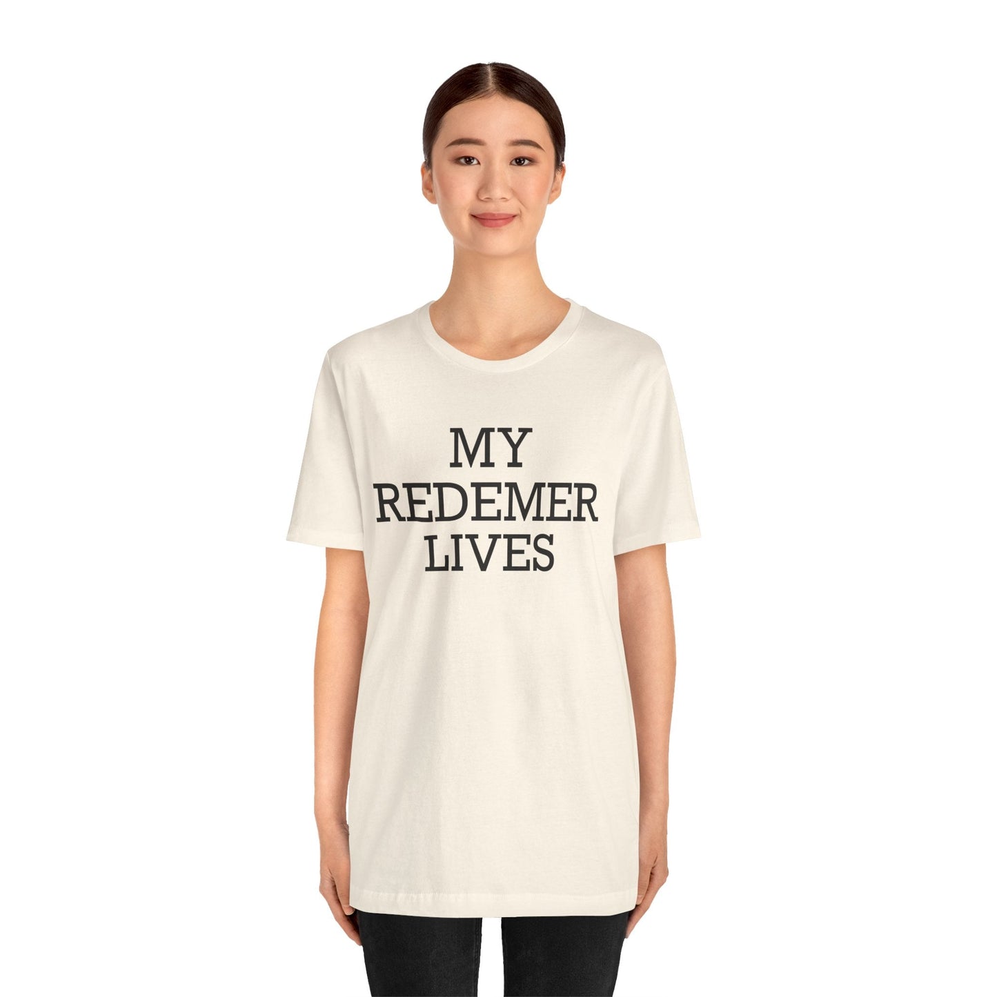 My Redemer Lives Short Sleeve Tee - Kingdom Culture Threads