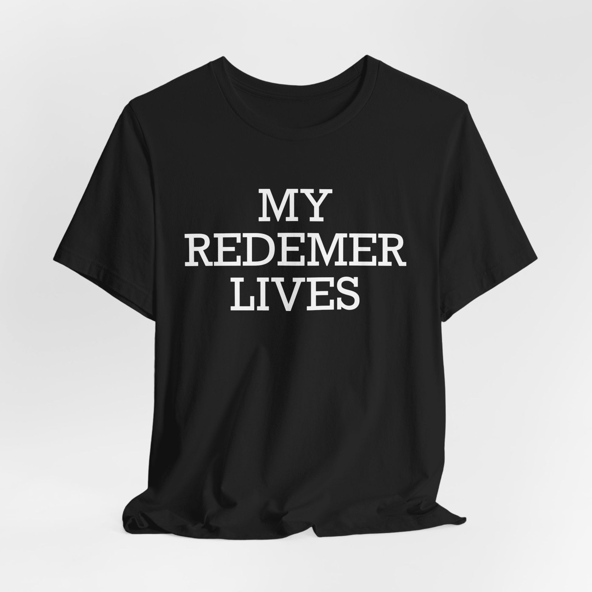 My Redemer Lives Short Sleeve Tee - Kingdom Culture Threads